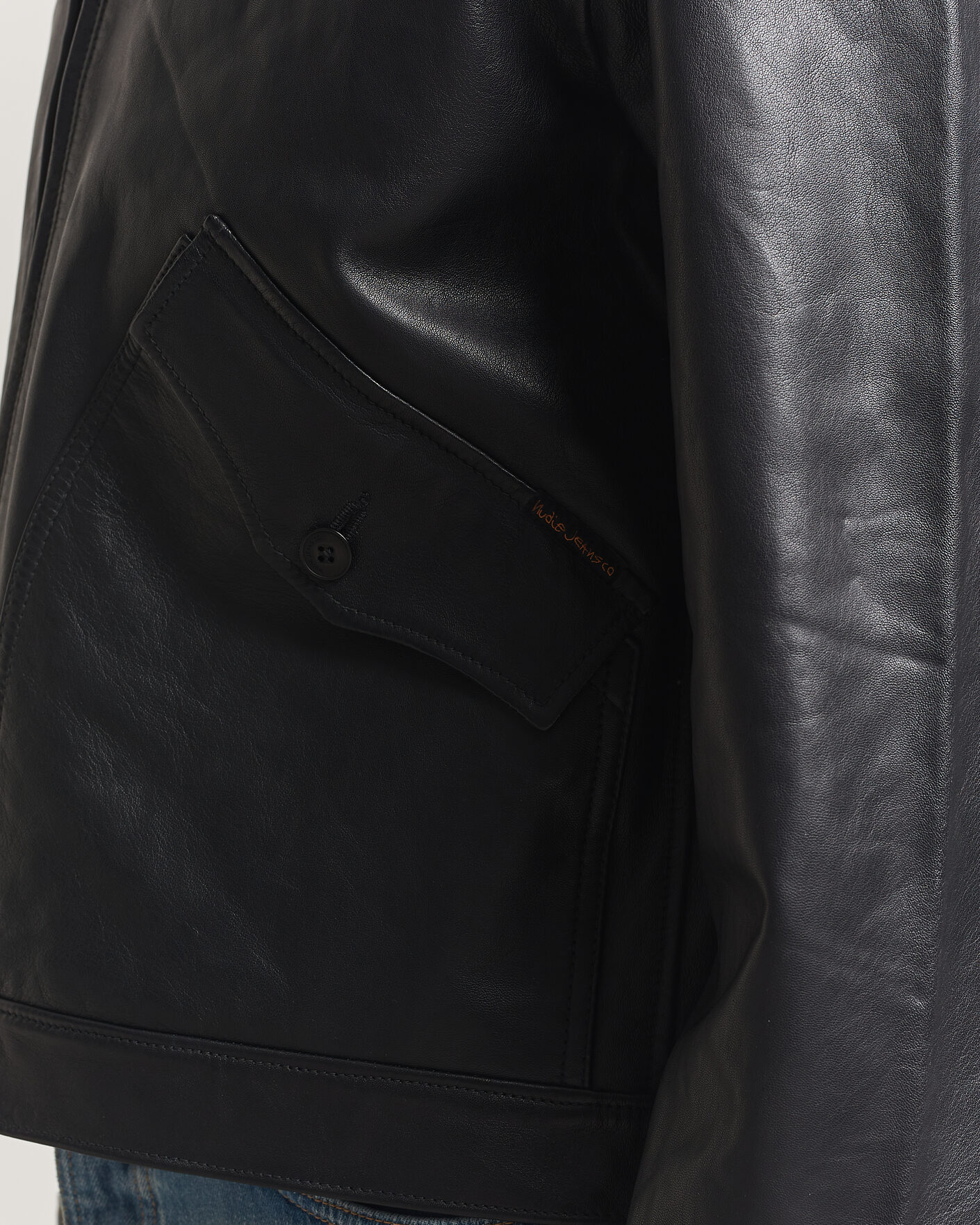 Hombres | Abrigos y chaquetas | Nudie Jeans | Blake Leather Jacket Black