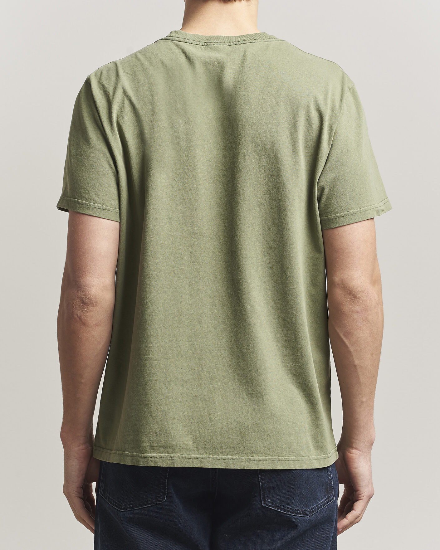 Hombres | Camisetas | Nudie Jeans | Roy Printed T-Shirt Green