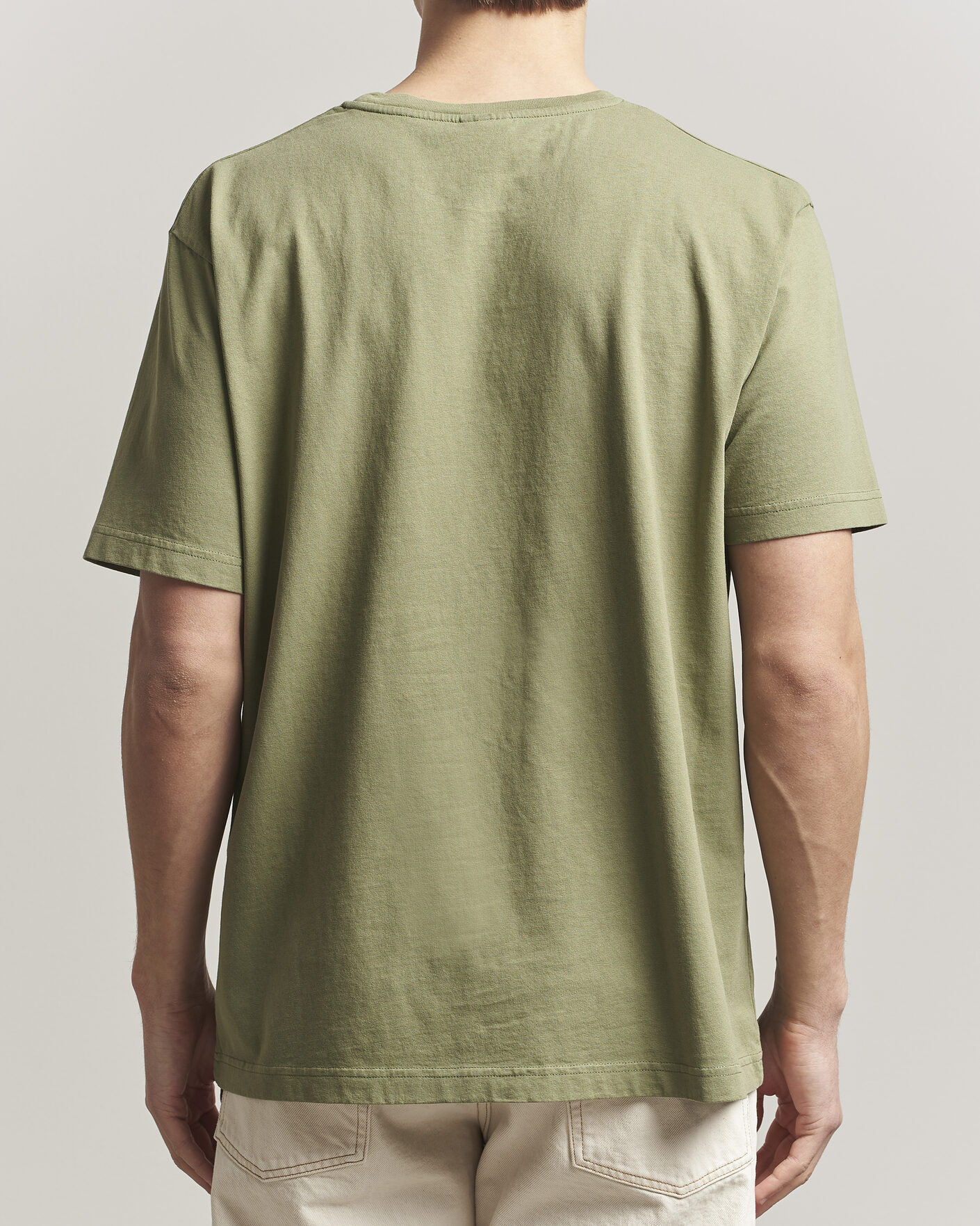 Hombres | Camisetas | Nudie Jeans | Uno Everyday Crew Neck T-Shirt Green
