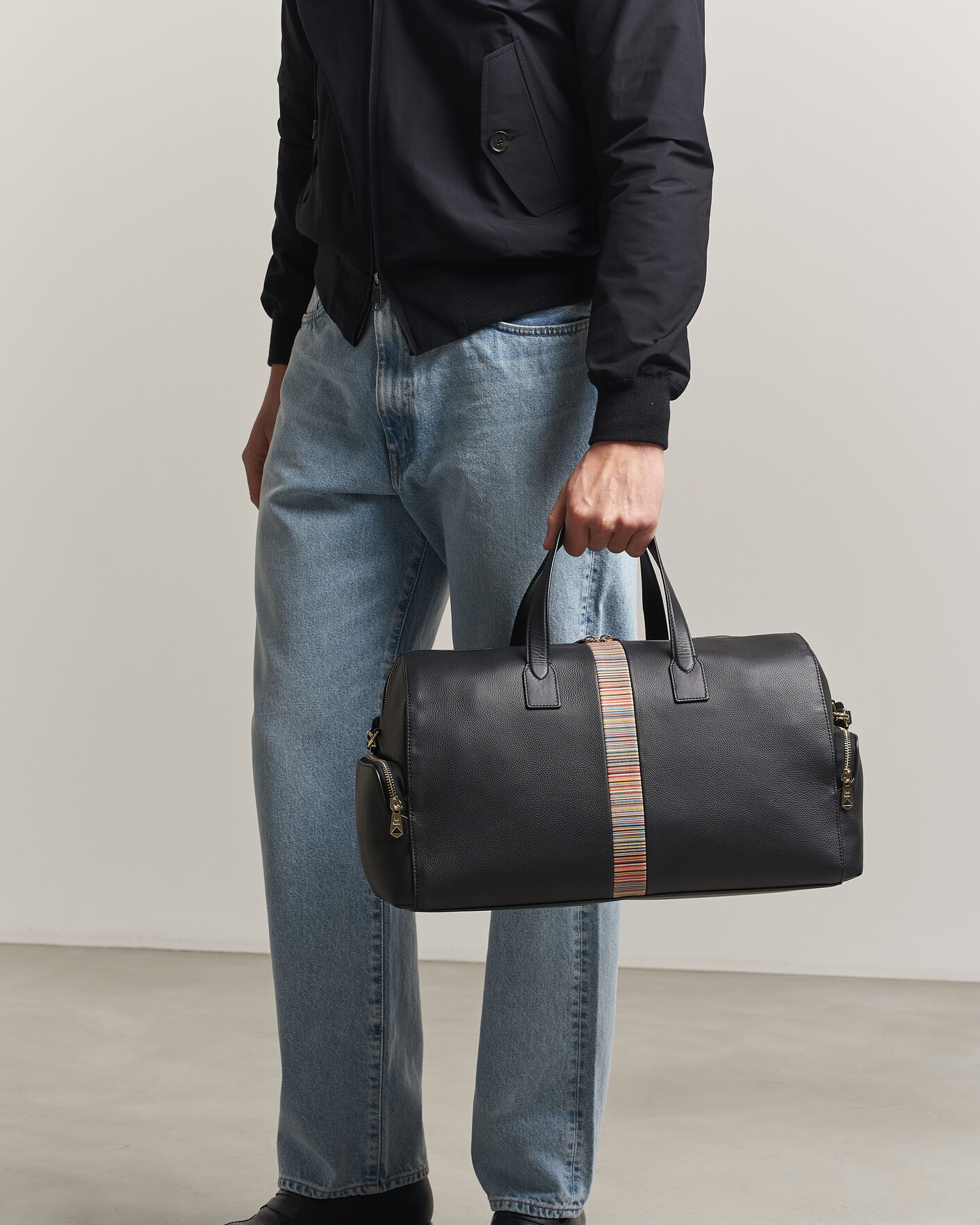 Hombres | Bolsos | Paul Smith | Signature Trim Holdall Black