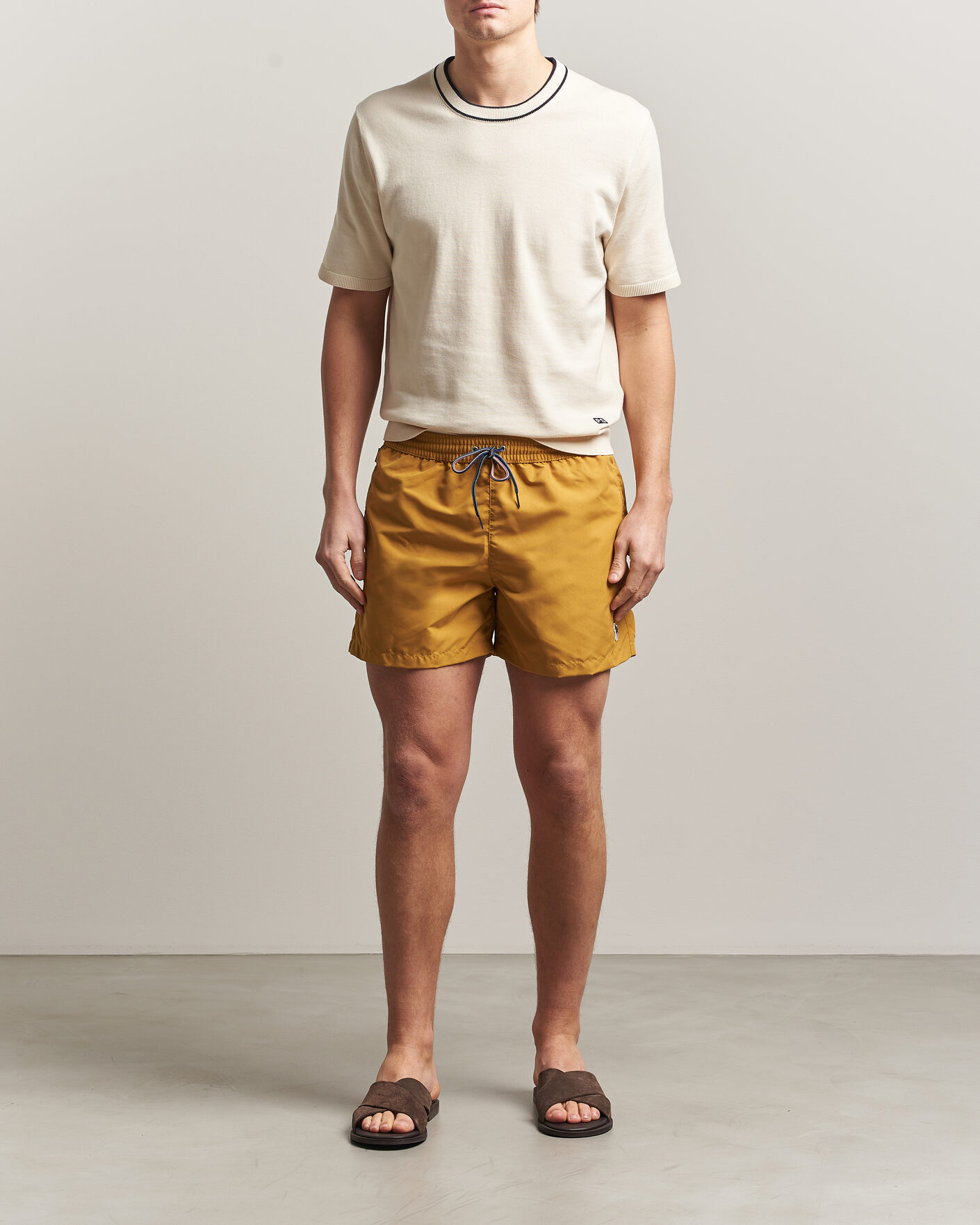Hombres | Bañadores | Paul Smith | Zebra Swimshorts Yellow