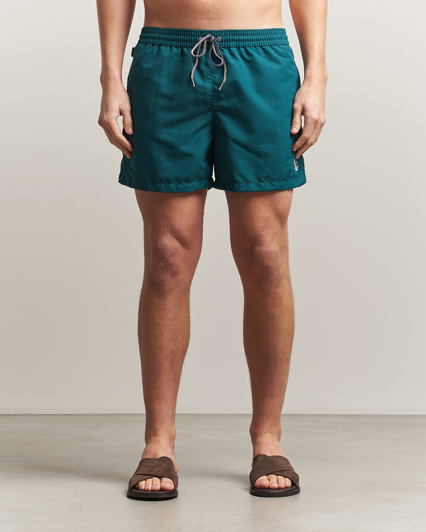 Hombres | Bañadores | Paul Smith | Zebra Swimshorts Dark Green