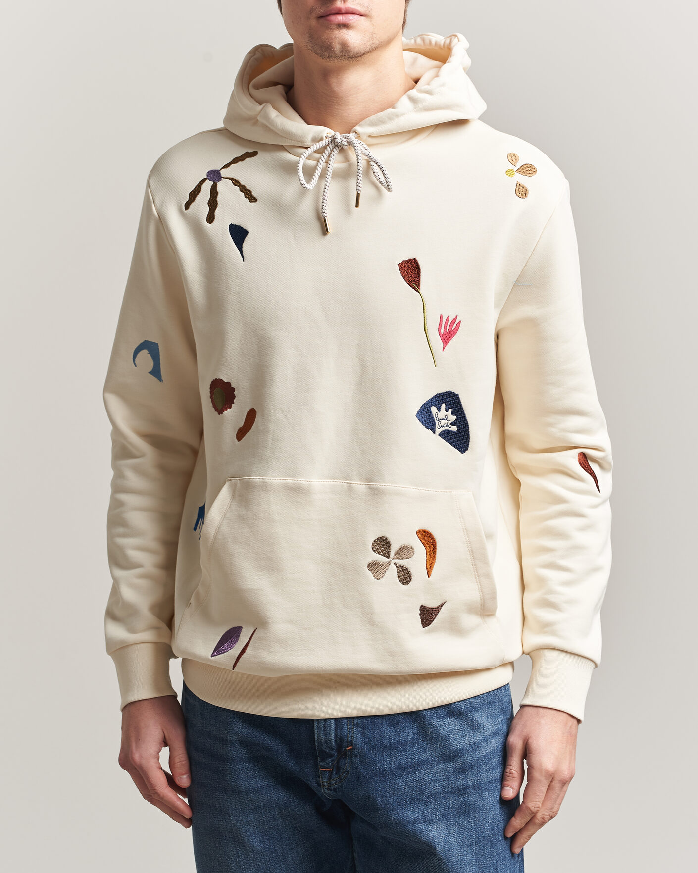 Hombres | Jerséis y prendas de punto | Paul Smith | Embroidered Hoodie White