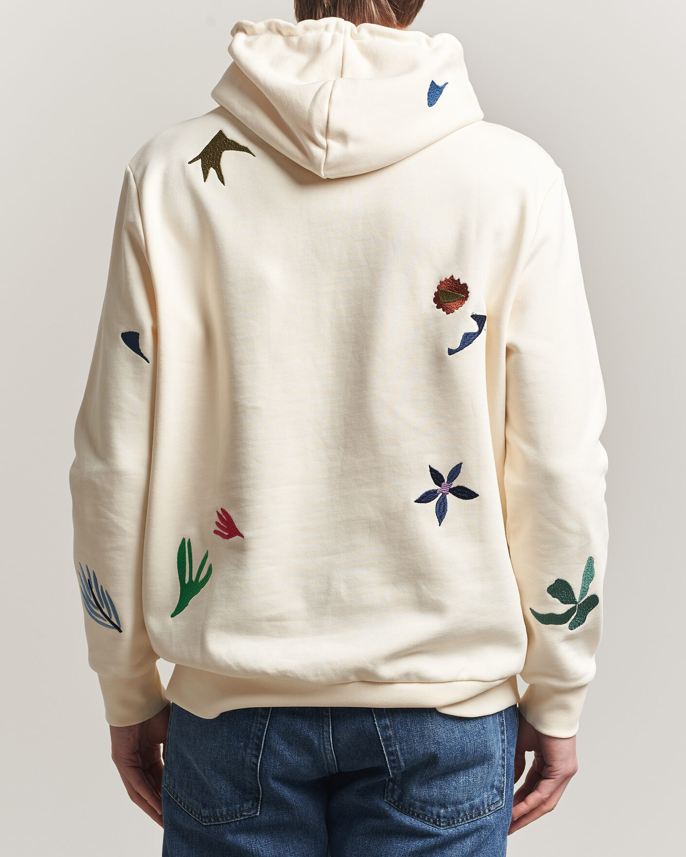 Hombres | Jerséis y prendas de punto | Paul Smith | Embroidered Hoodie White