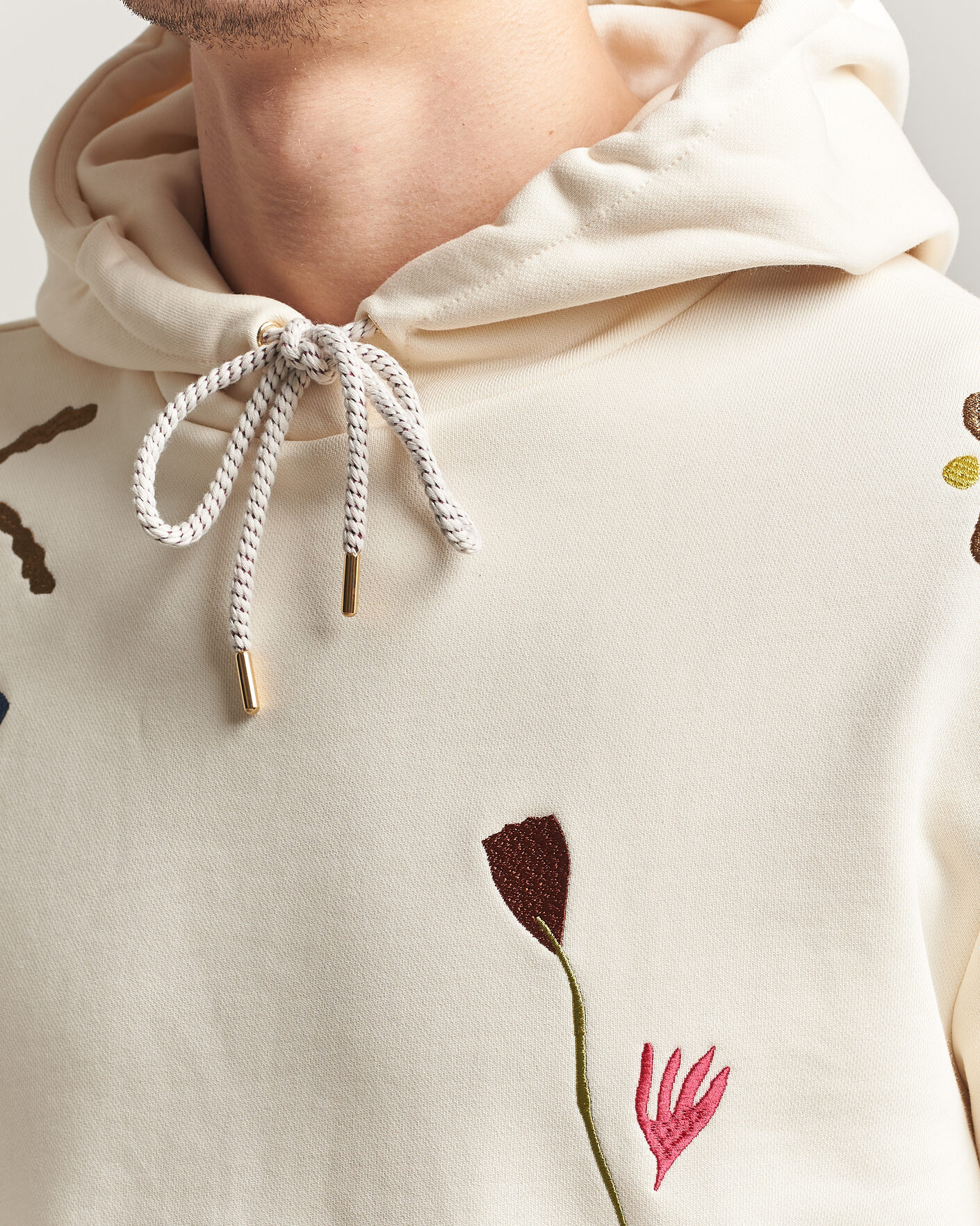 Hombres | Jerséis y prendas de punto | Paul Smith | Embroidered Hoodie White