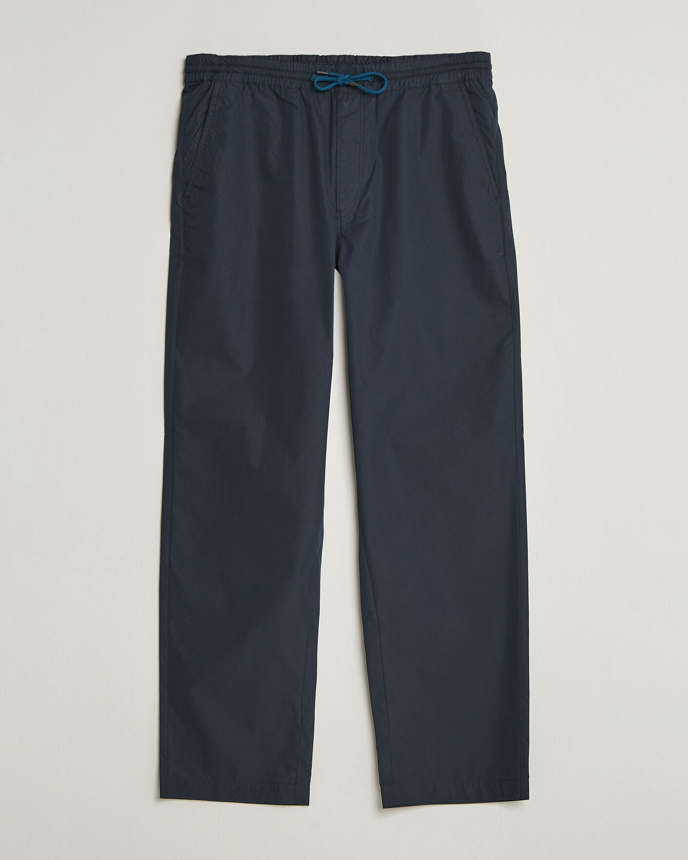 Hombres | Pantalones | PS Paul Smith | Casual Cotton Drawstring Trousers Navy