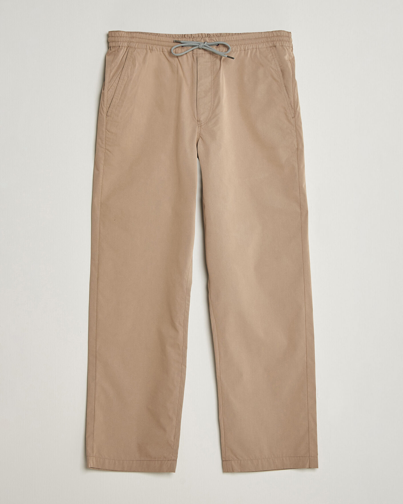 Hombres | Pantalones | PS Paul Smith | Casual Cotton Drawstring Trousers Beige