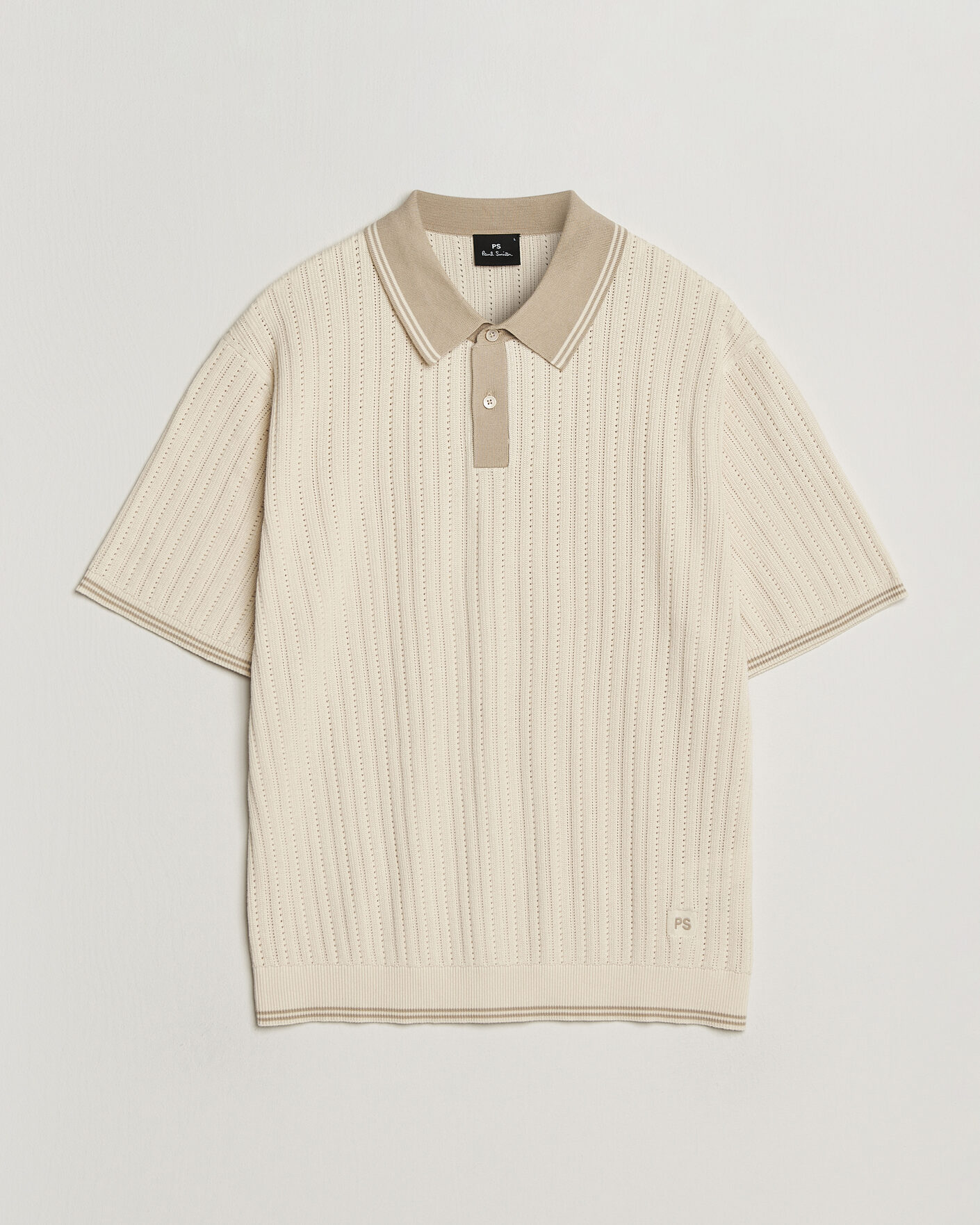 Hombres | Polos | PS Paul Smith | Cotton Knitted Polo White
