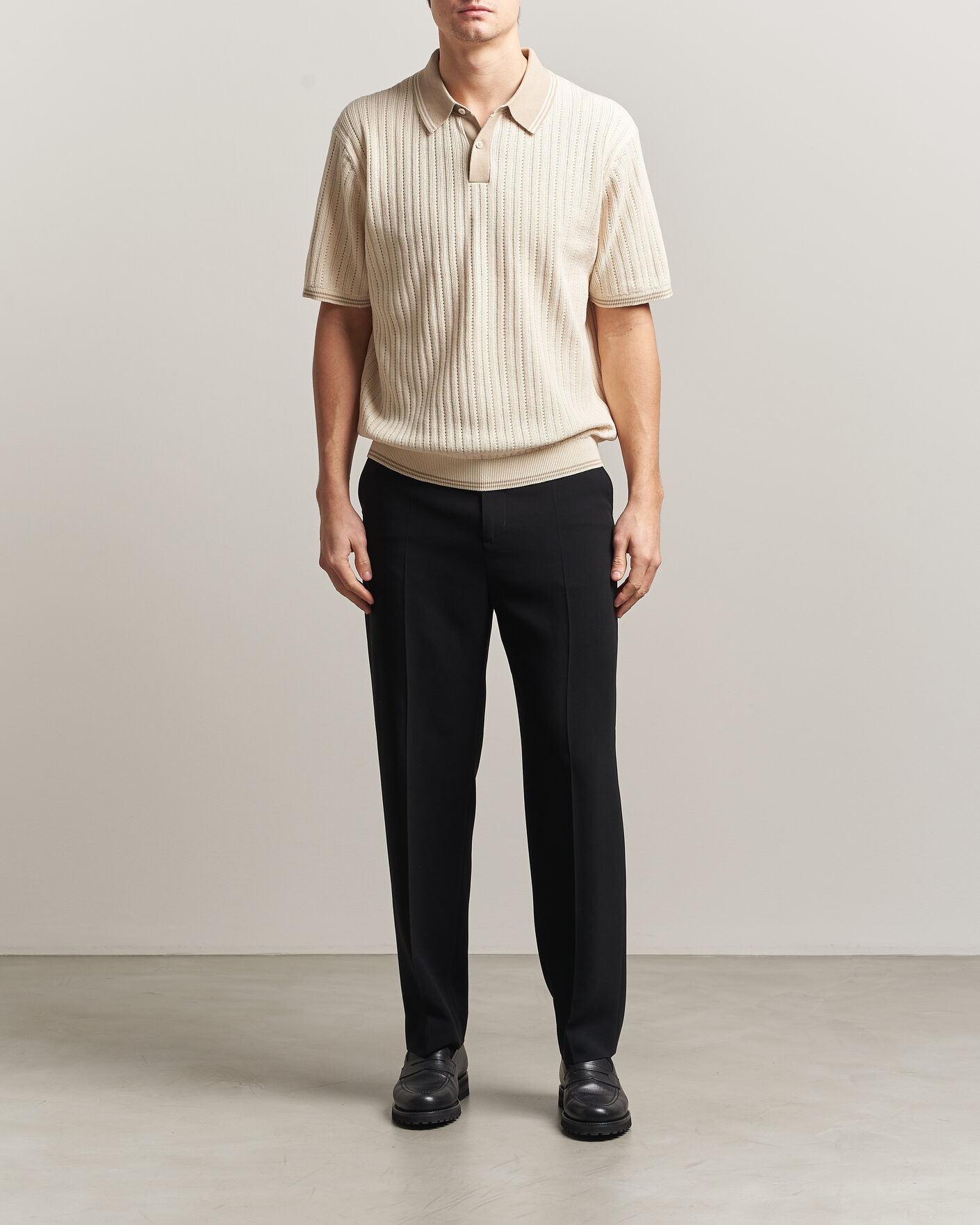 Hombres | Polos | PS Paul Smith | Cotton Knitted Polo White