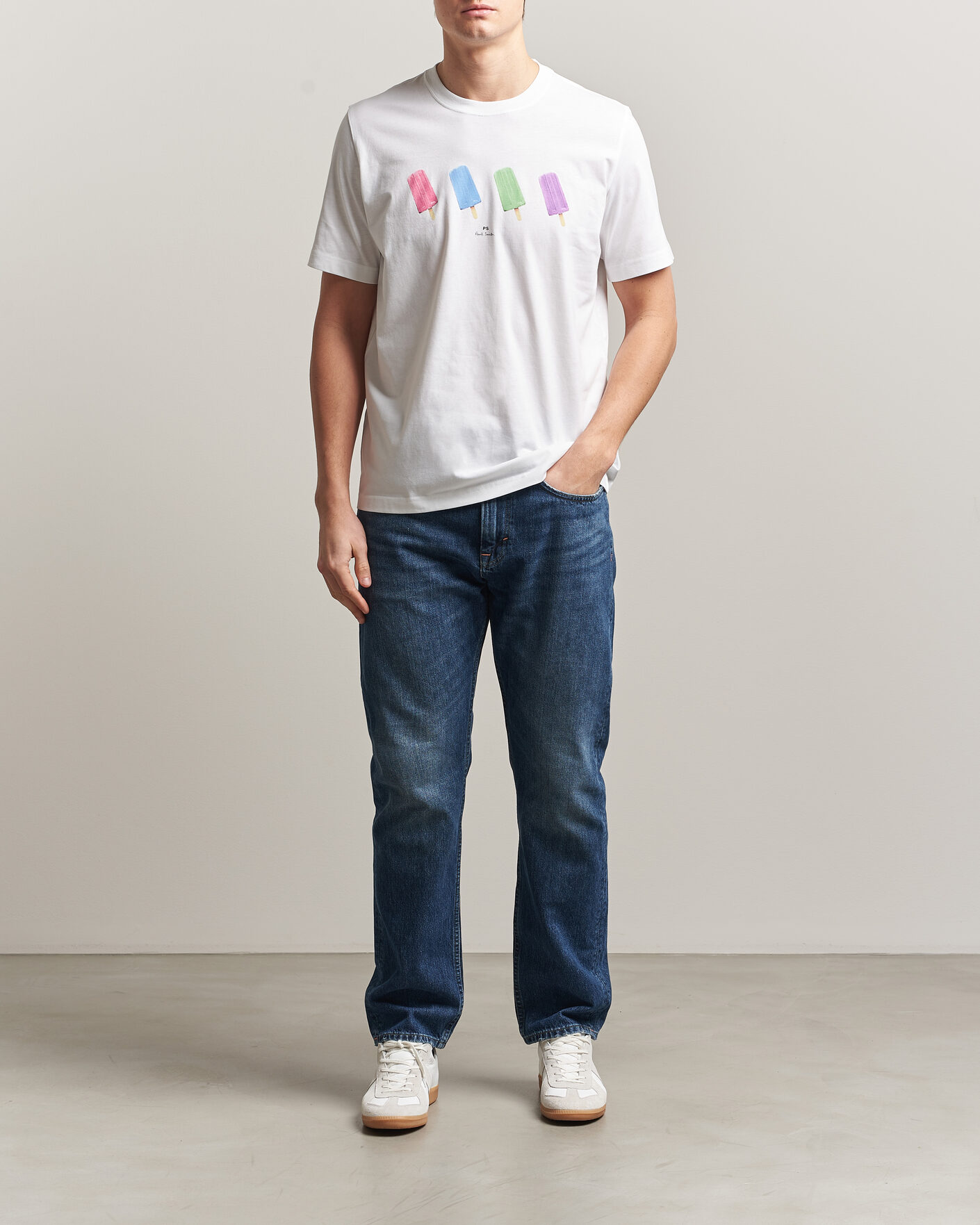 Hombres | Camisetas | PS Paul Smith | Lollies Printed T-Shirt White