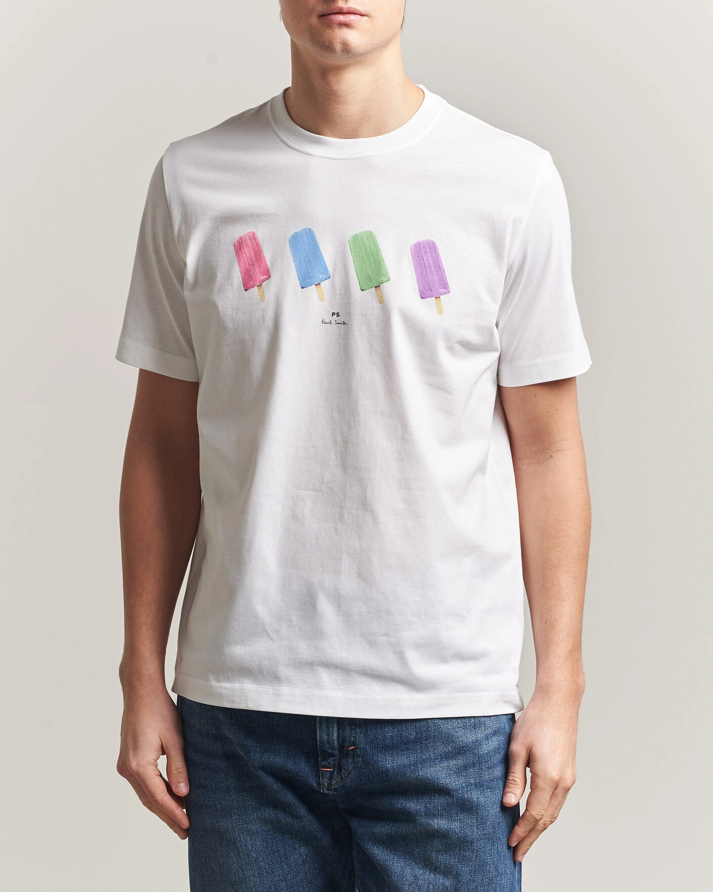 Hombres | Camisetas | PS Paul Smith | Lollies Printed T-Shirt White