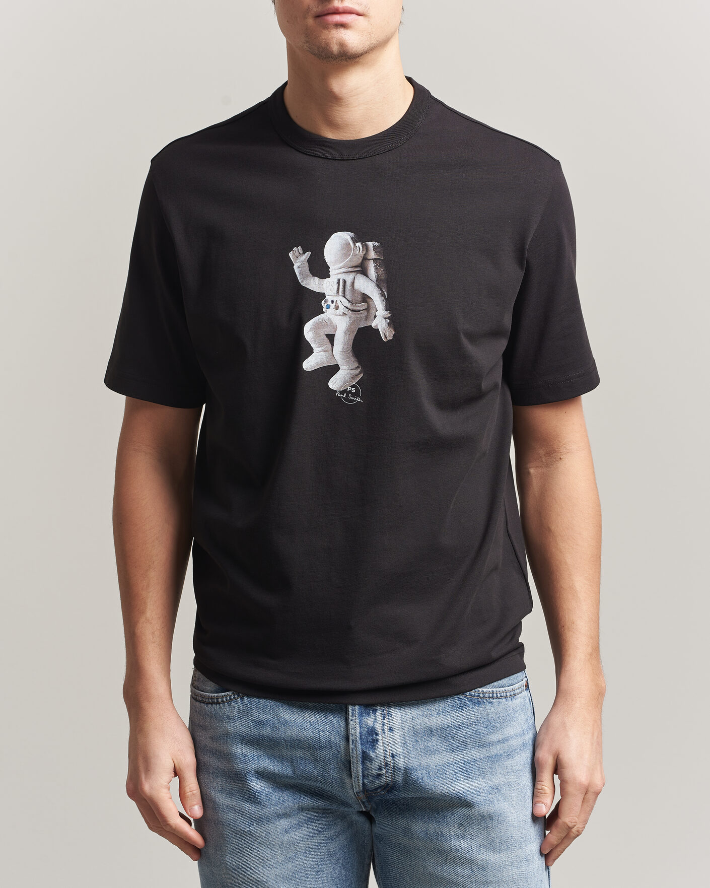Hombres | Camisetas | PS Paul Smith | Astronaut Printed T-Shirt Black