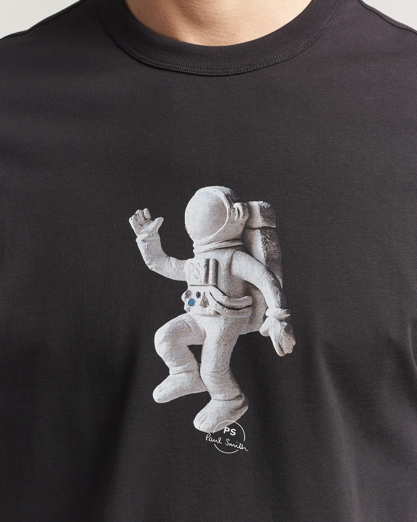 Hombres | Camisetas | PS Paul Smith | Astronaut Printed T-Shirt Black