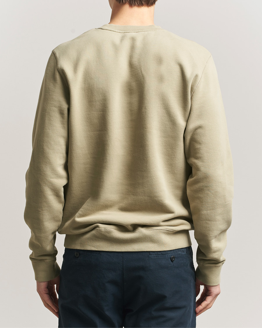 Hombres | Jerséis y prendas de punto | Sunspel | Loopback Sweatshirt Pistachio