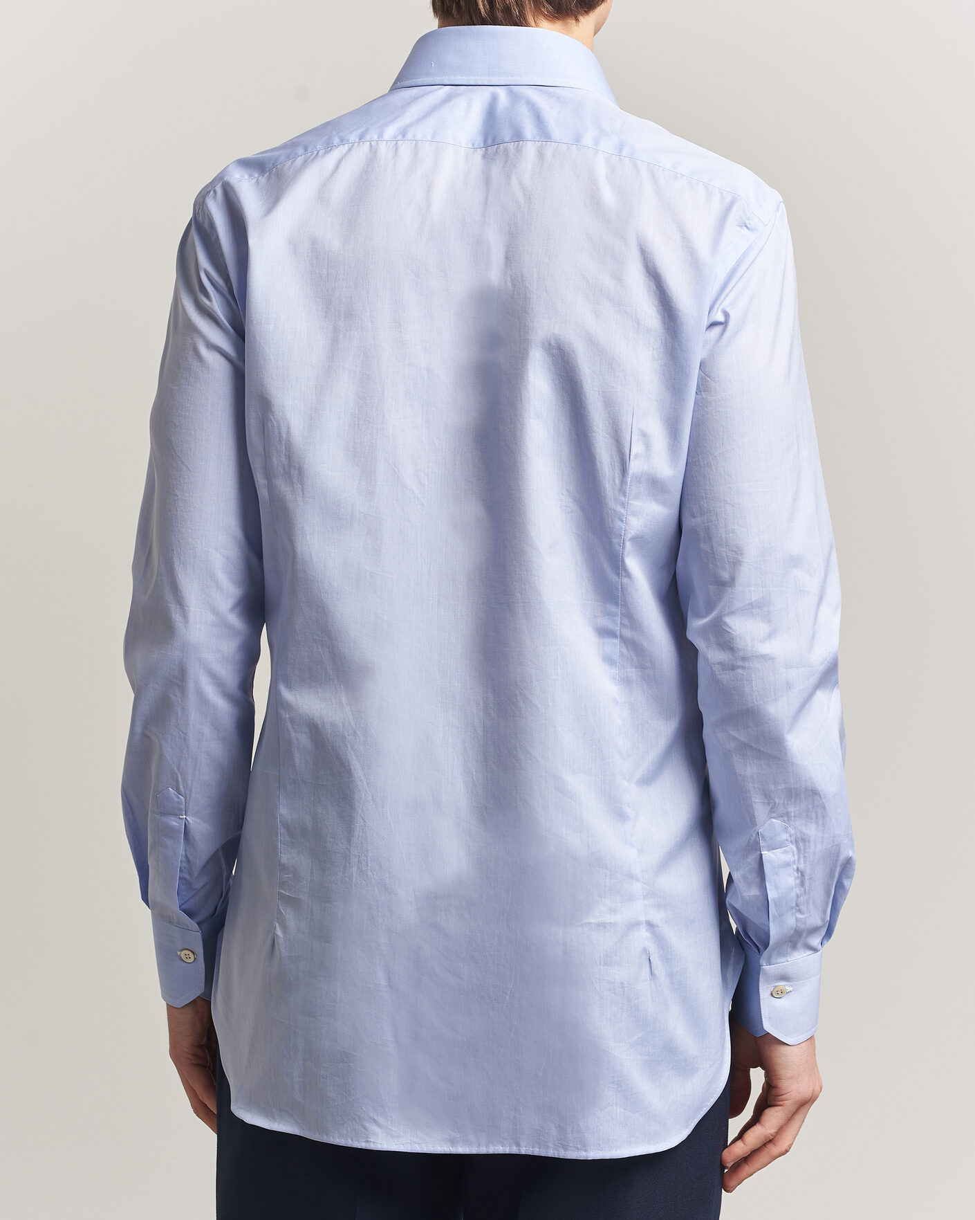 Hombres | Camisas | Kiton | Slim Fit Dress Shirt Light Blue