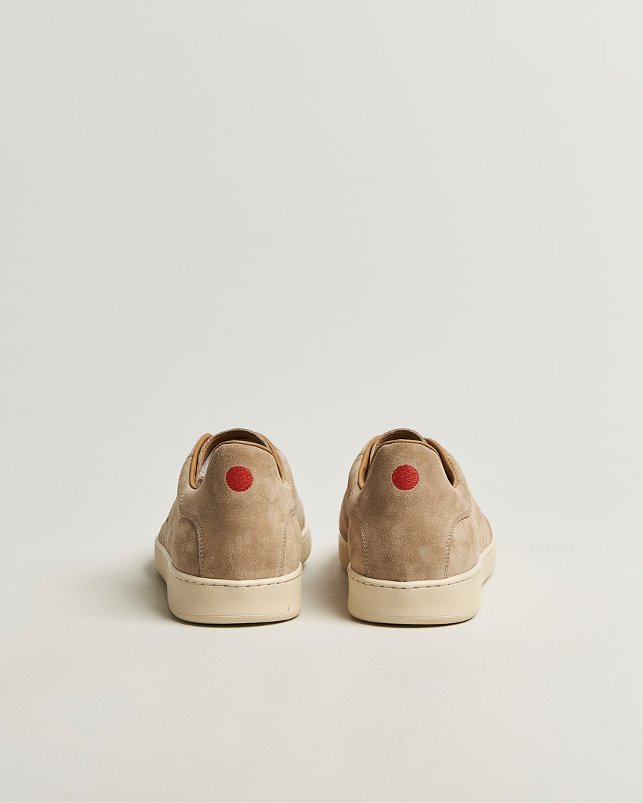 Hombres | Zapatillas | Kiton | Classic Suede Sneakers Sand
