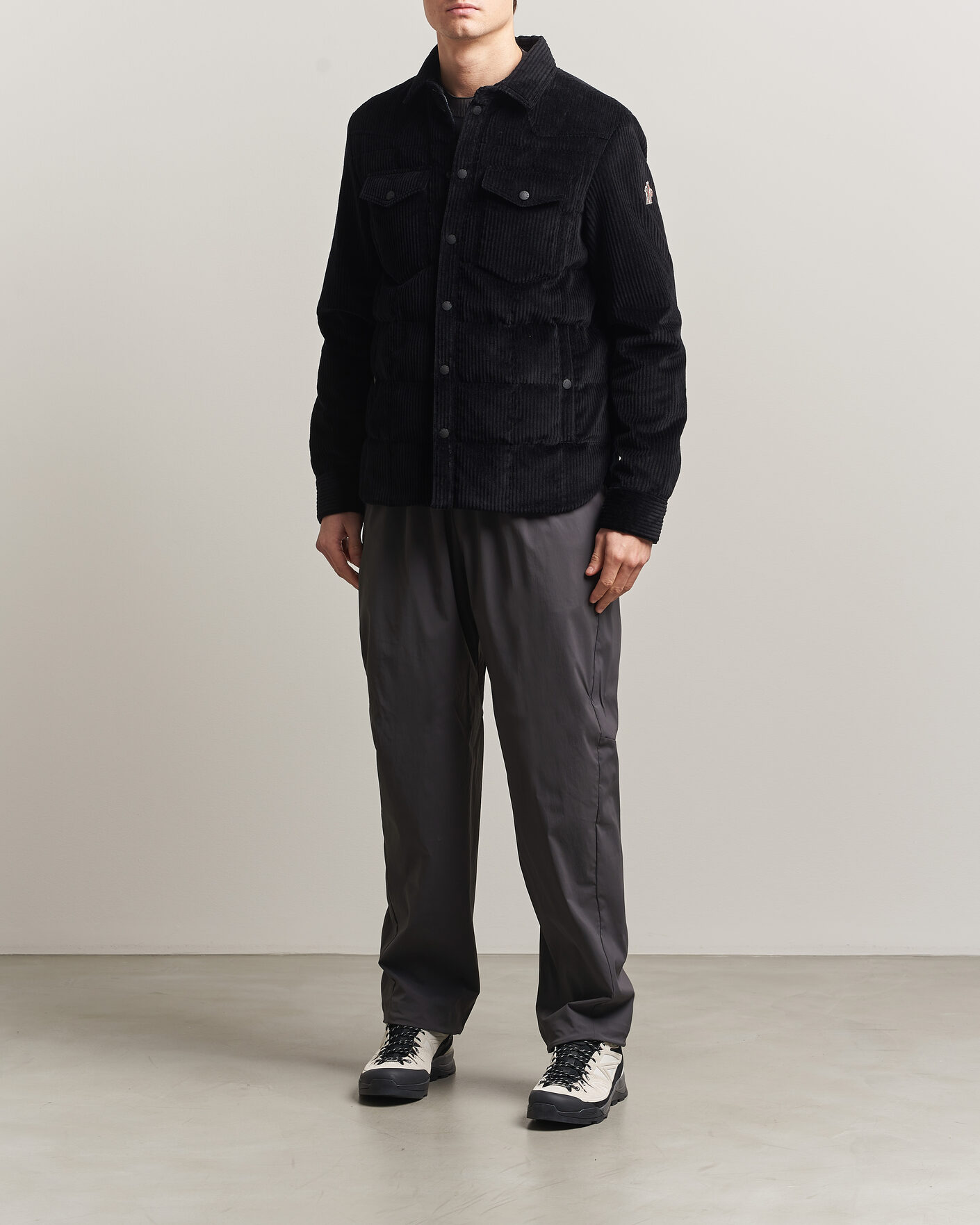 Hombres | Abrigos y chaquetas | Moncler Grenoble | Gelt Corduroy Shirt Jacket Black