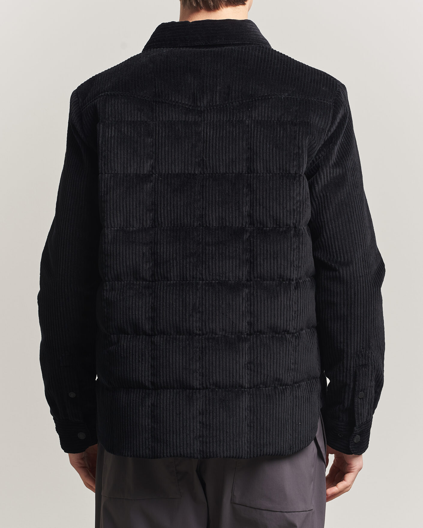 Hombres | Abrigos y chaquetas | Moncler Grenoble | Gelt Corduroy Shirt Jacket Black