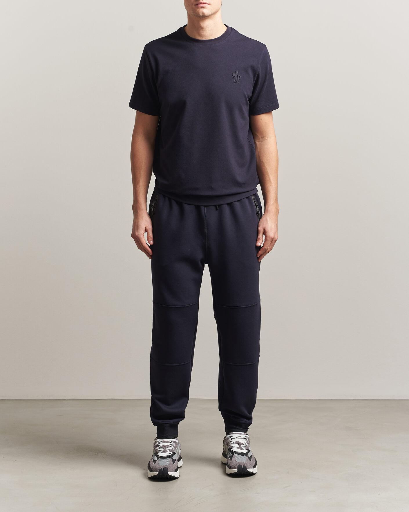 Hombres | Camisetas | Moncler Grenoble | 3-Pack Logo T-Shirts White/Grey/Black