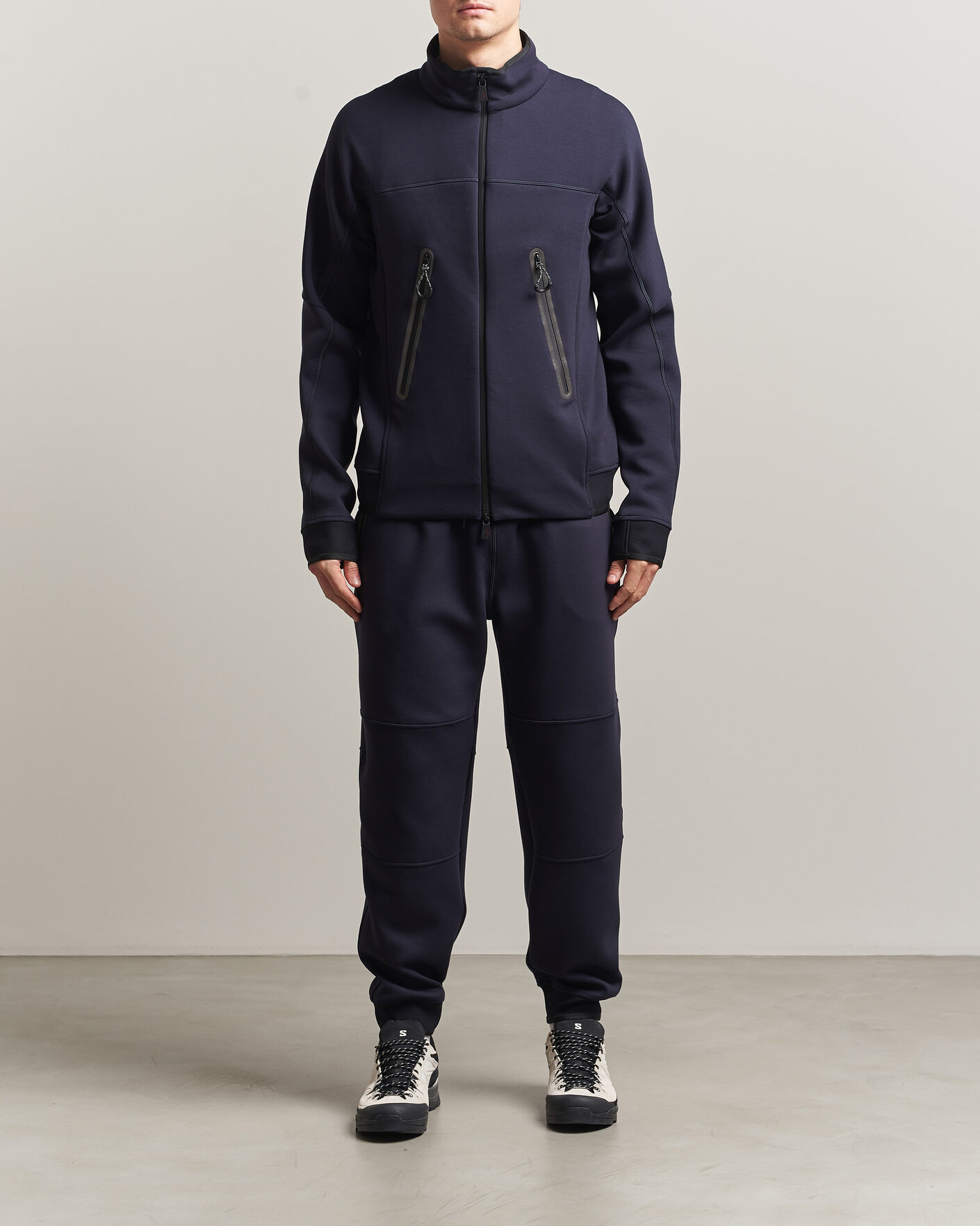 Hombres | Jerséis y prendas de punto | Moncler Grenoble | Zip Up Cardigan Navy
