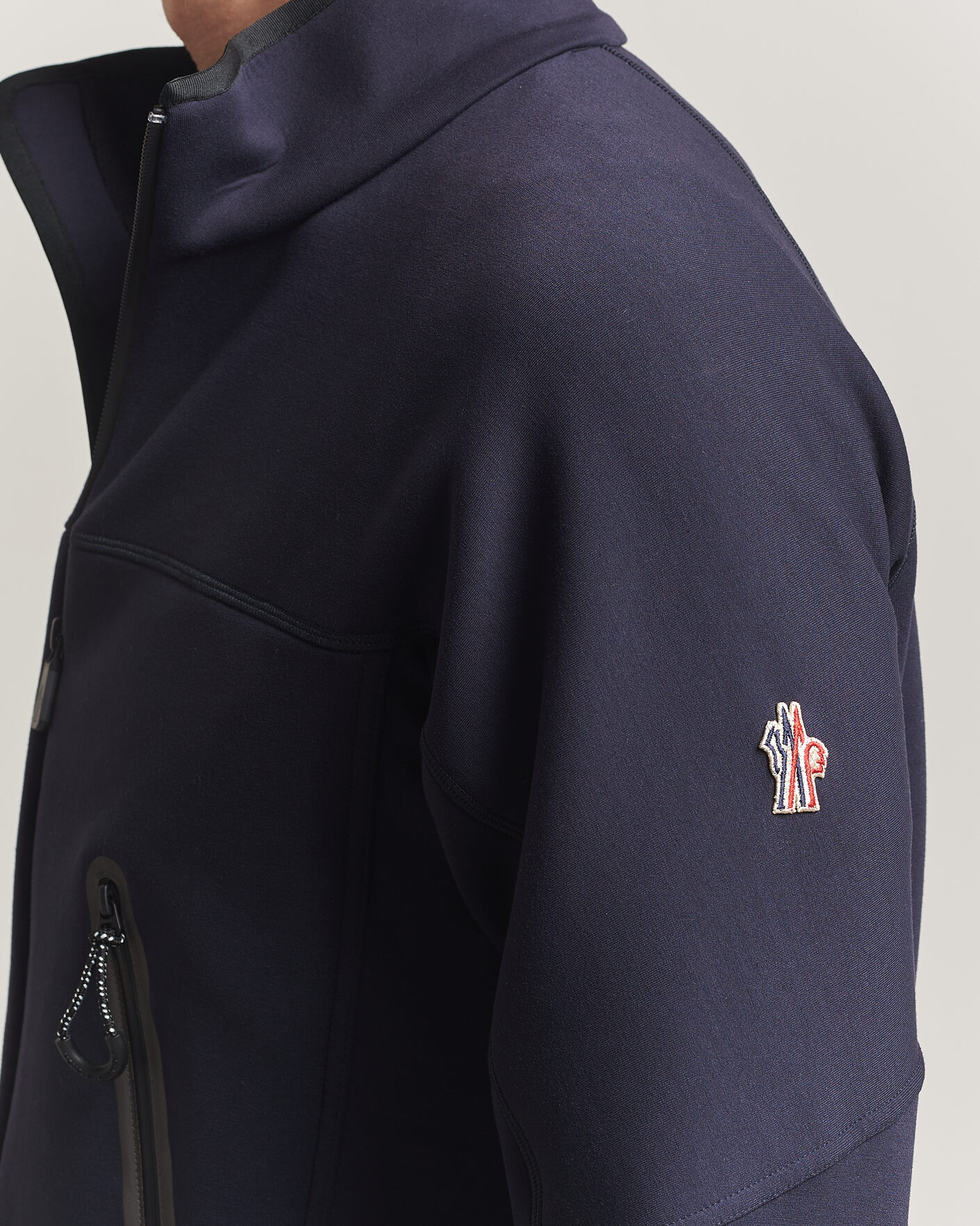Hombres | Jerséis y prendas de punto | Moncler Grenoble | Zip Up Cardigan Navy