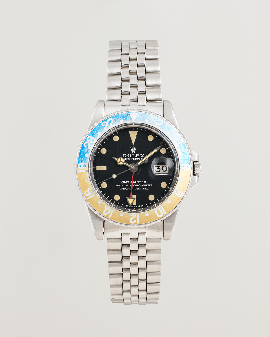 Hombres | Pre-Owned & Vintage Watches | Rolex Pre-Owned | GMT-MASTER 1675 