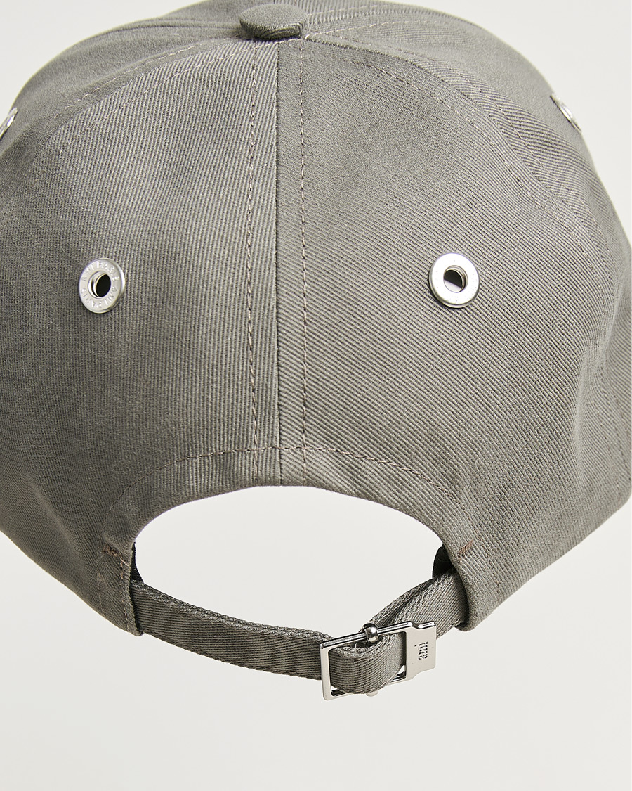 Hombres | Sombreros y gorras | AMI | Black Heart Logo Cap Carbone