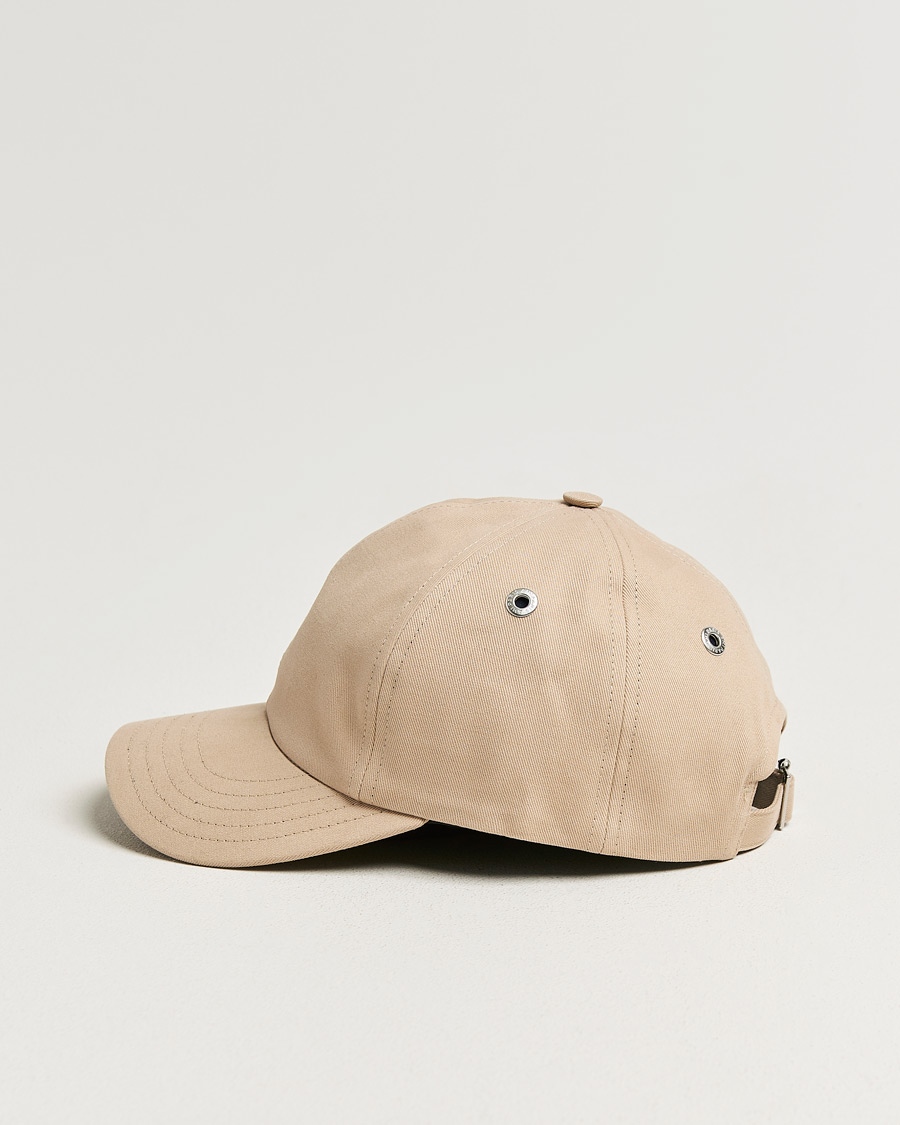 Hombres | Sombreros y gorras | AMI | Black Heart Logo Cap Beige Taupe