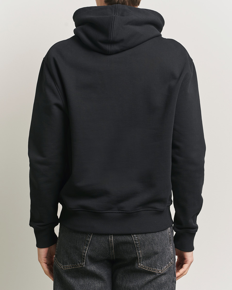 Hombres | Jerséis y prendas de punto | AMI | Contrast Heart Logo Hoodie Black
