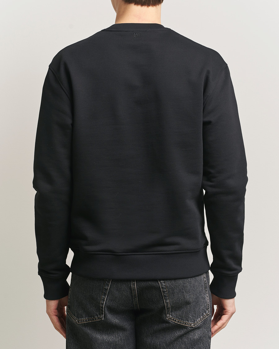 Hombres | Jerséis y prendas de punto | AMI | Heart Logo Sweatshirt Black