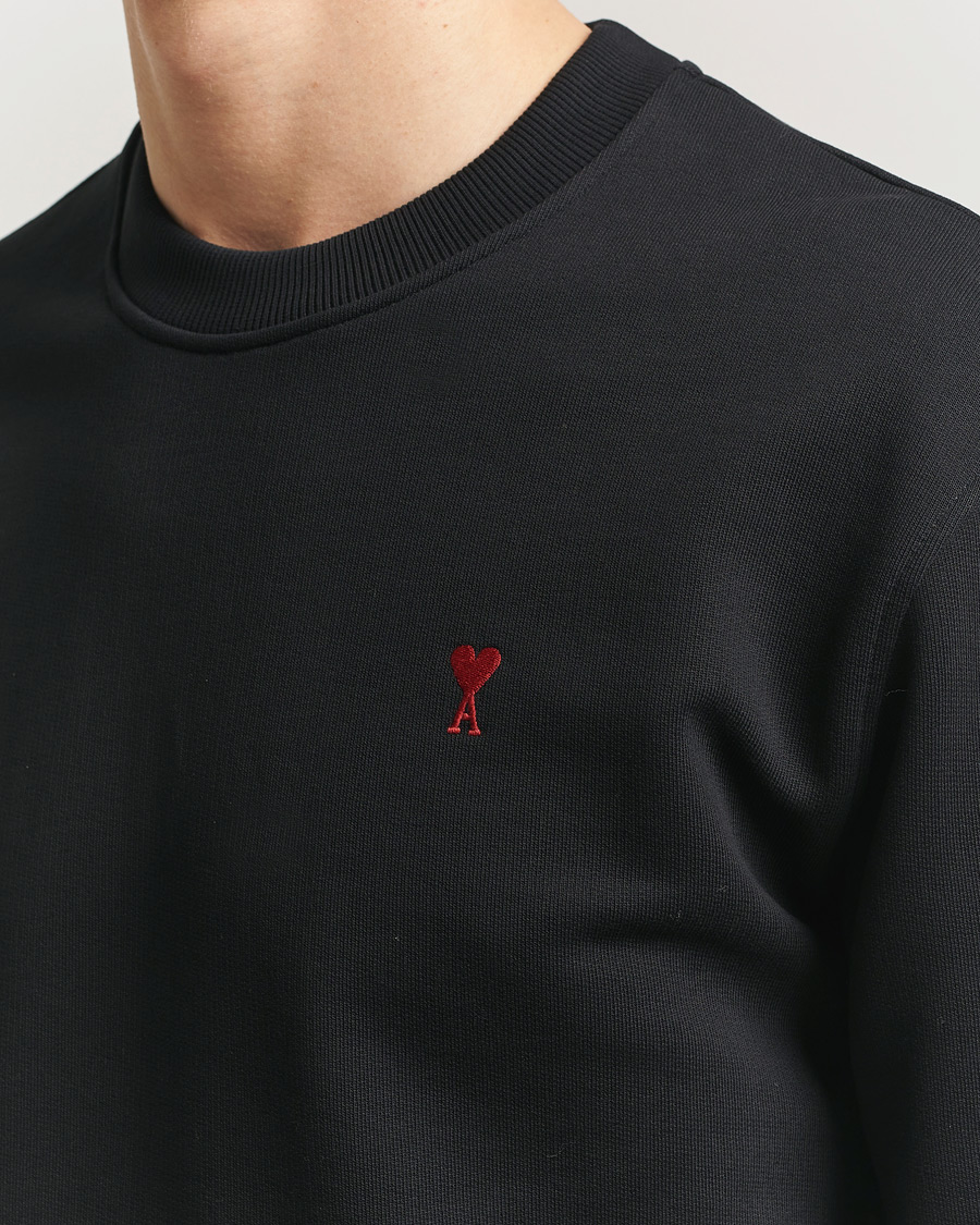 Hombres | Jerséis y prendas de punto | AMI | Heart Logo Sweatshirt Black