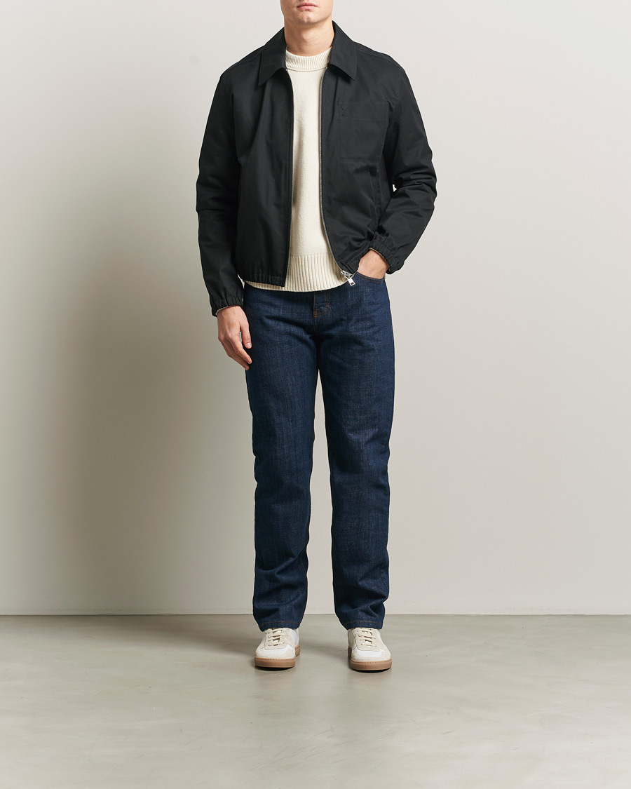 Hombres | Abrigos y chaquetas | AMI | Zipped Jacket Black