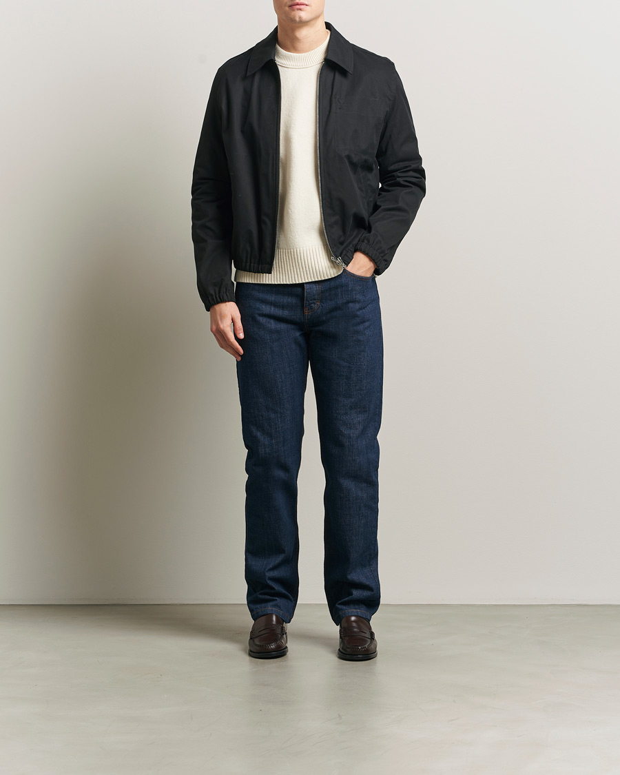 Hombres | Pantalones | AMI | Classic Fit Jeans Indigo
