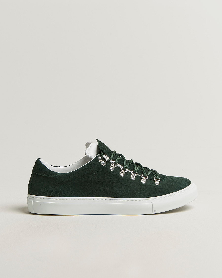 Hombres | Zapatillas | Diemme | Marostica Low Sneaker Bottle Green Suede