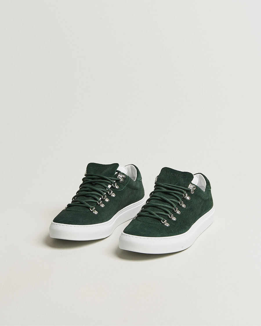 Hombres | Zapatillas | Diemme | Marostica Low Sneaker Bottle Green Suede