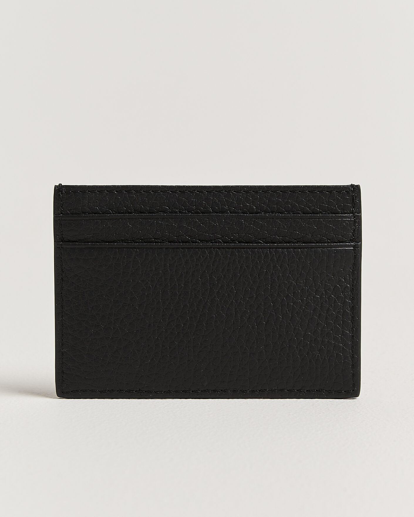 Hombres | Billeteras | Tiger of Sweden | Wharf Leather Card Holder Black