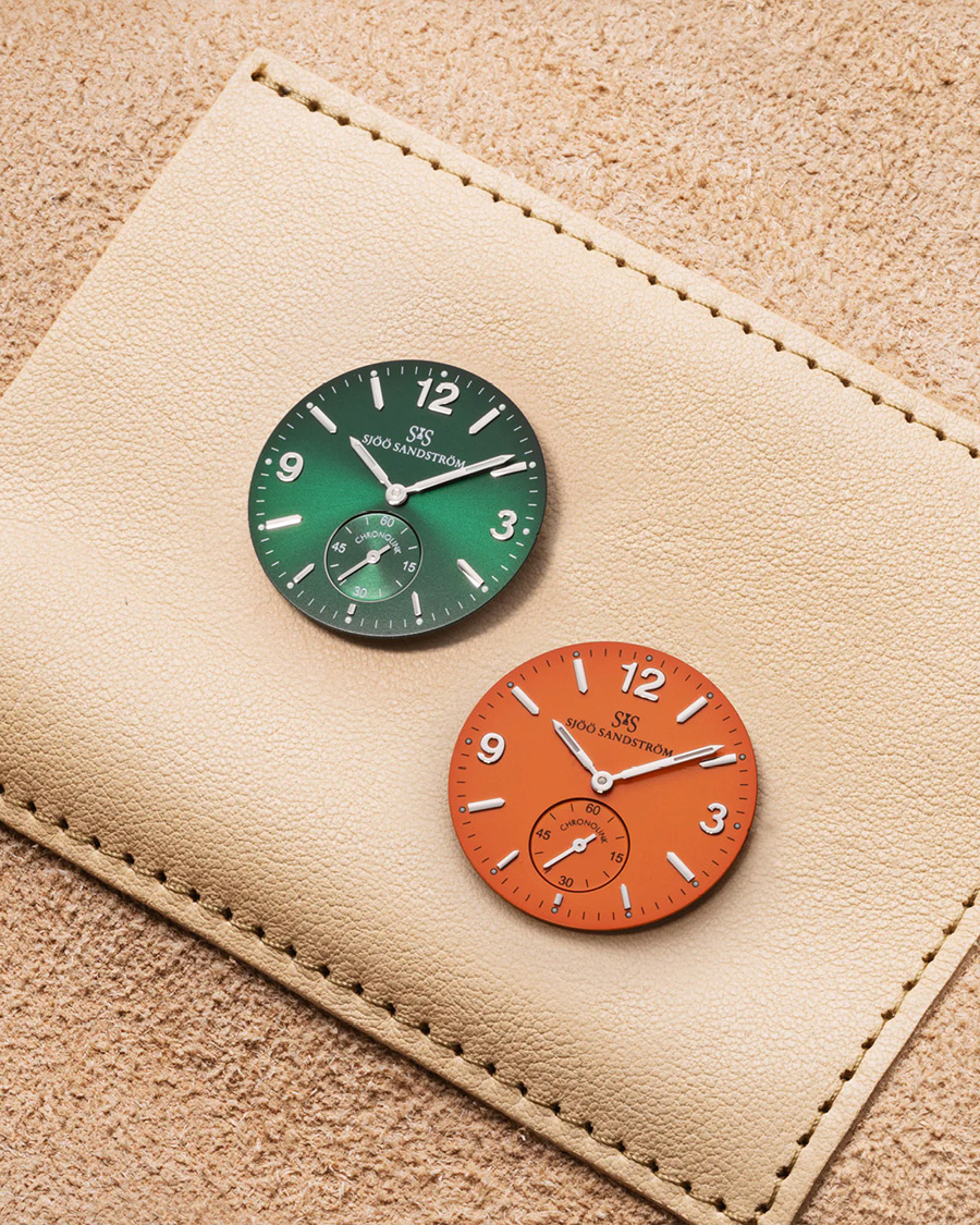 Hombres | Sjöö Sandström Chronolink Dial Package Vibrant | Sjöö Sandström | Chronolink Dial Package Vibrant