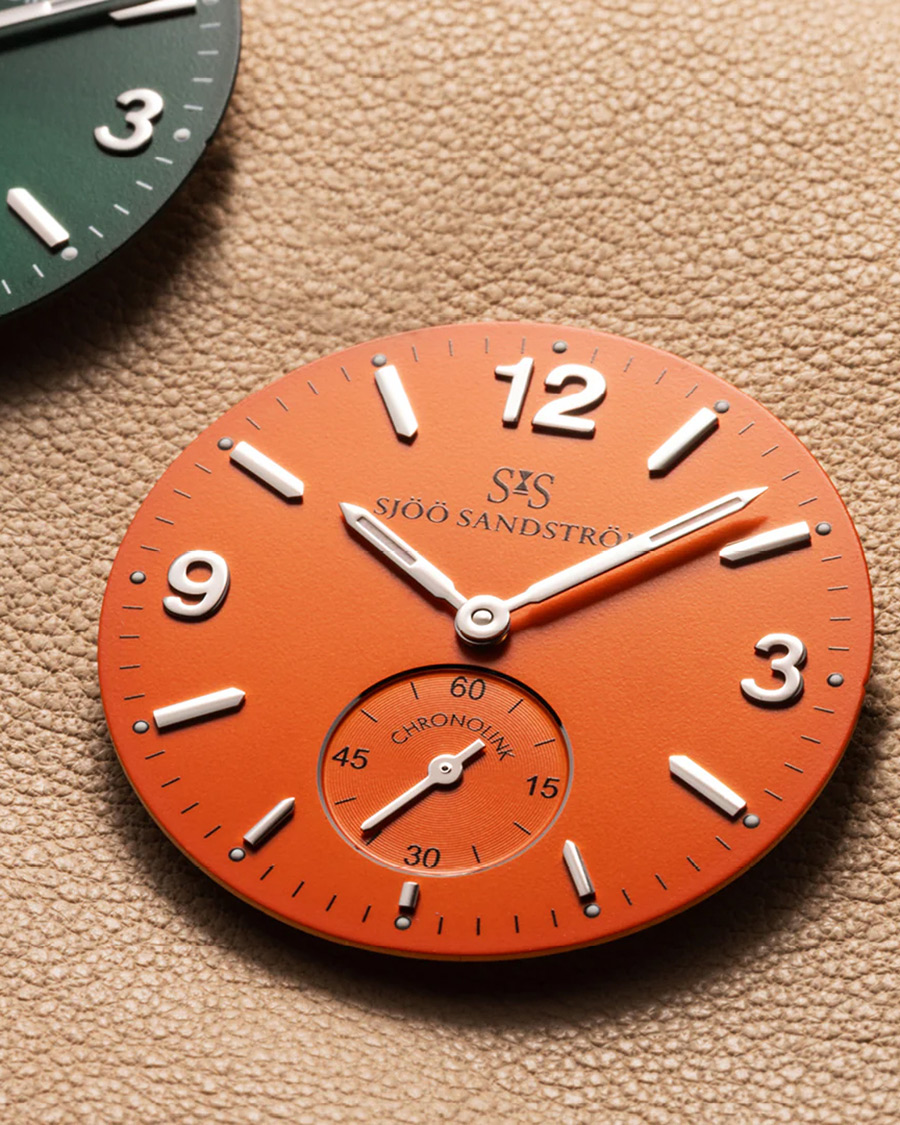 Hombres | Sjöö Sandström Chronolink Dial Package Vibrant  | Sjöö Sandström | Chronolink Dial Package Vibrant 