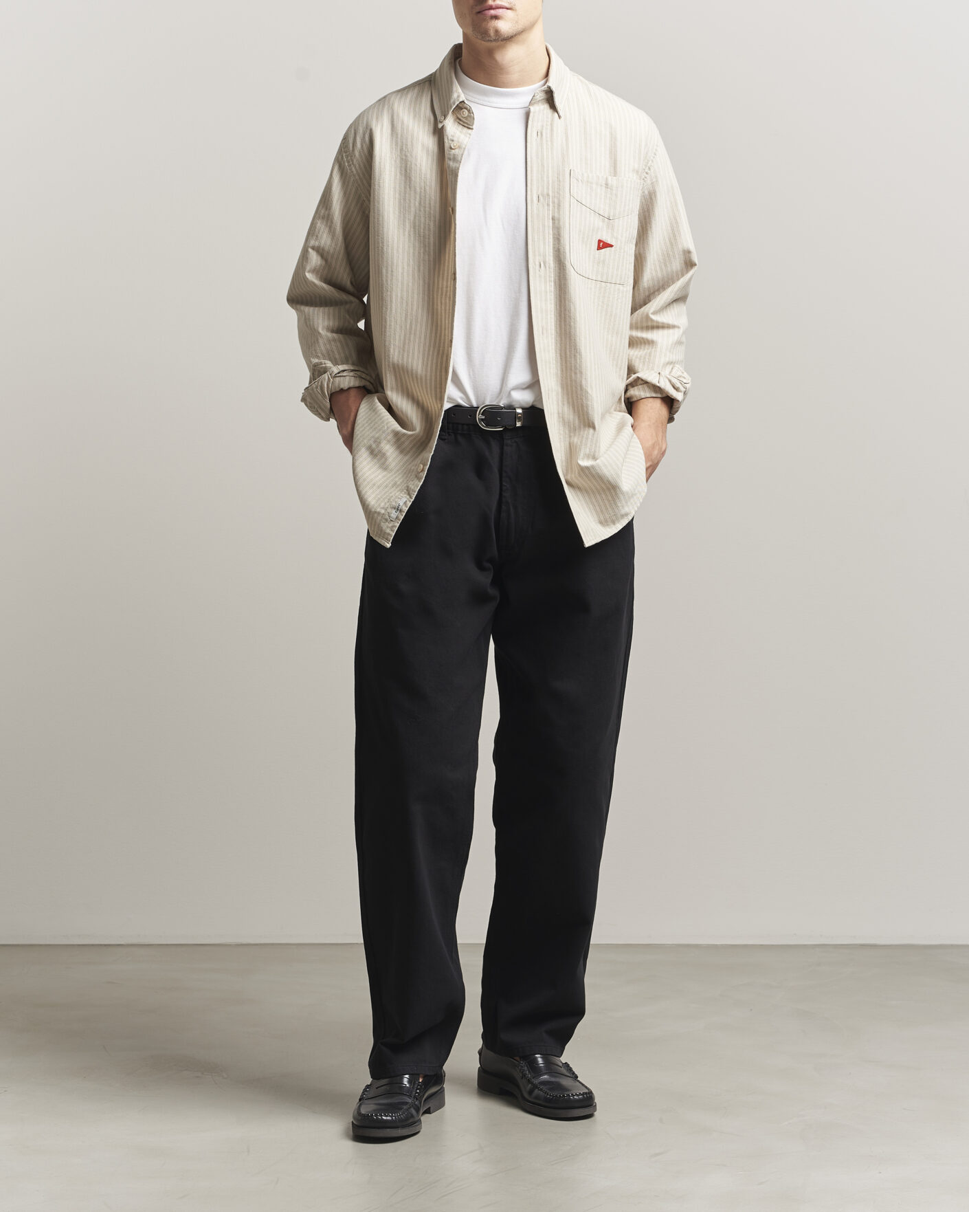 Hombres | Pantalones | Forét | Clay Twill Pants Black