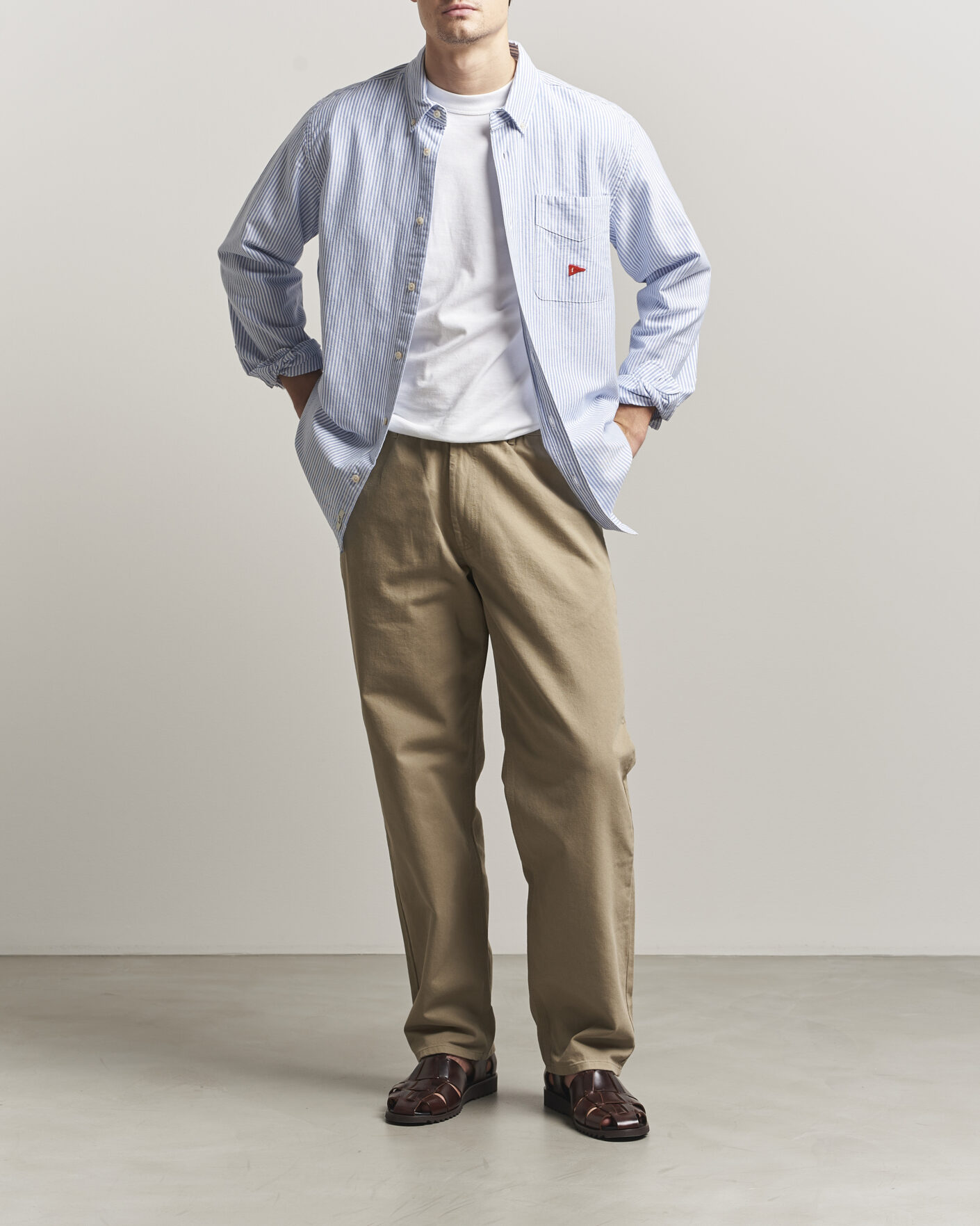 Hombres | Pantalones | Forét | Clay Twill Pants Khaki