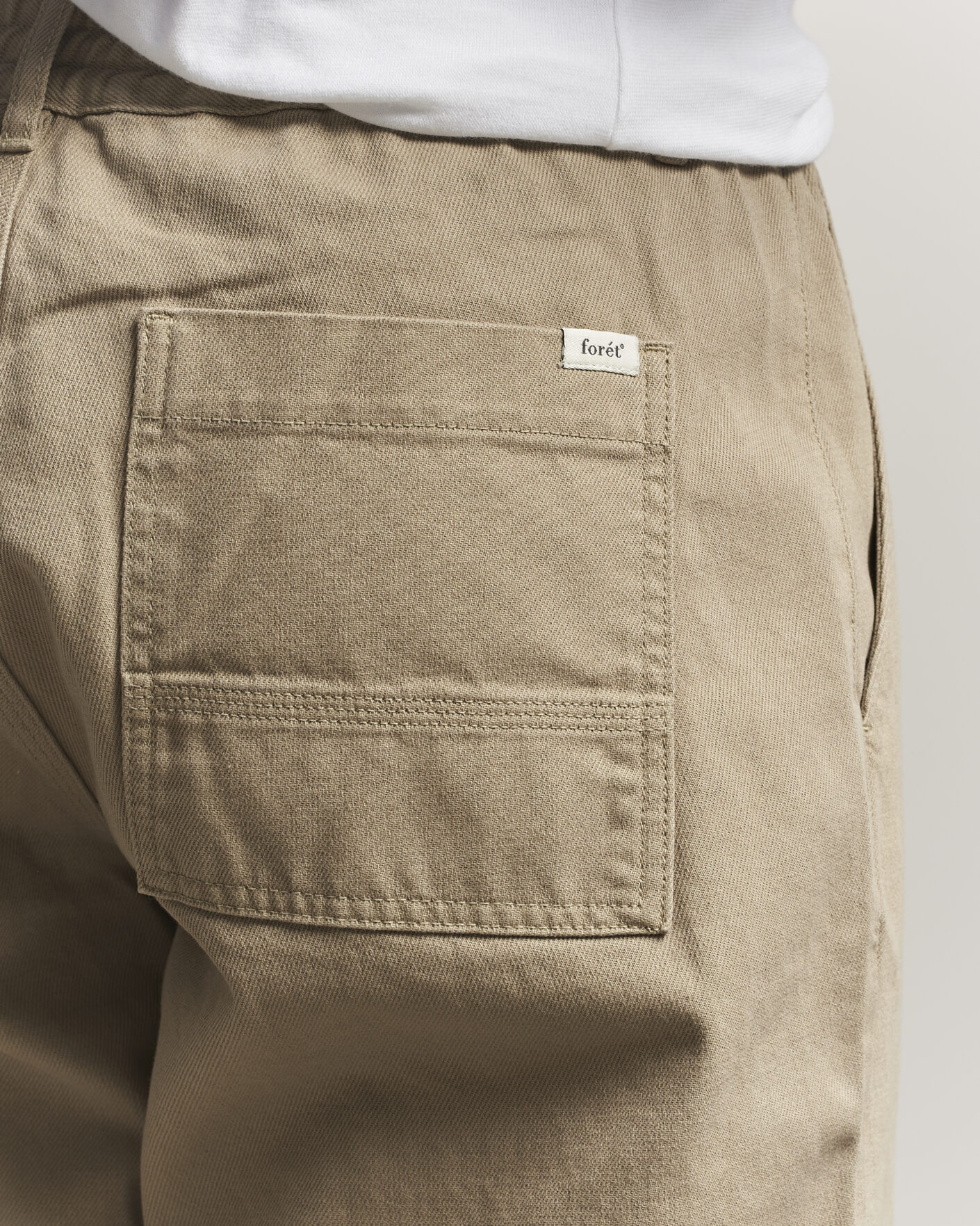 Hombres | Pantalones | Forét | Clay Twill Pants Khaki