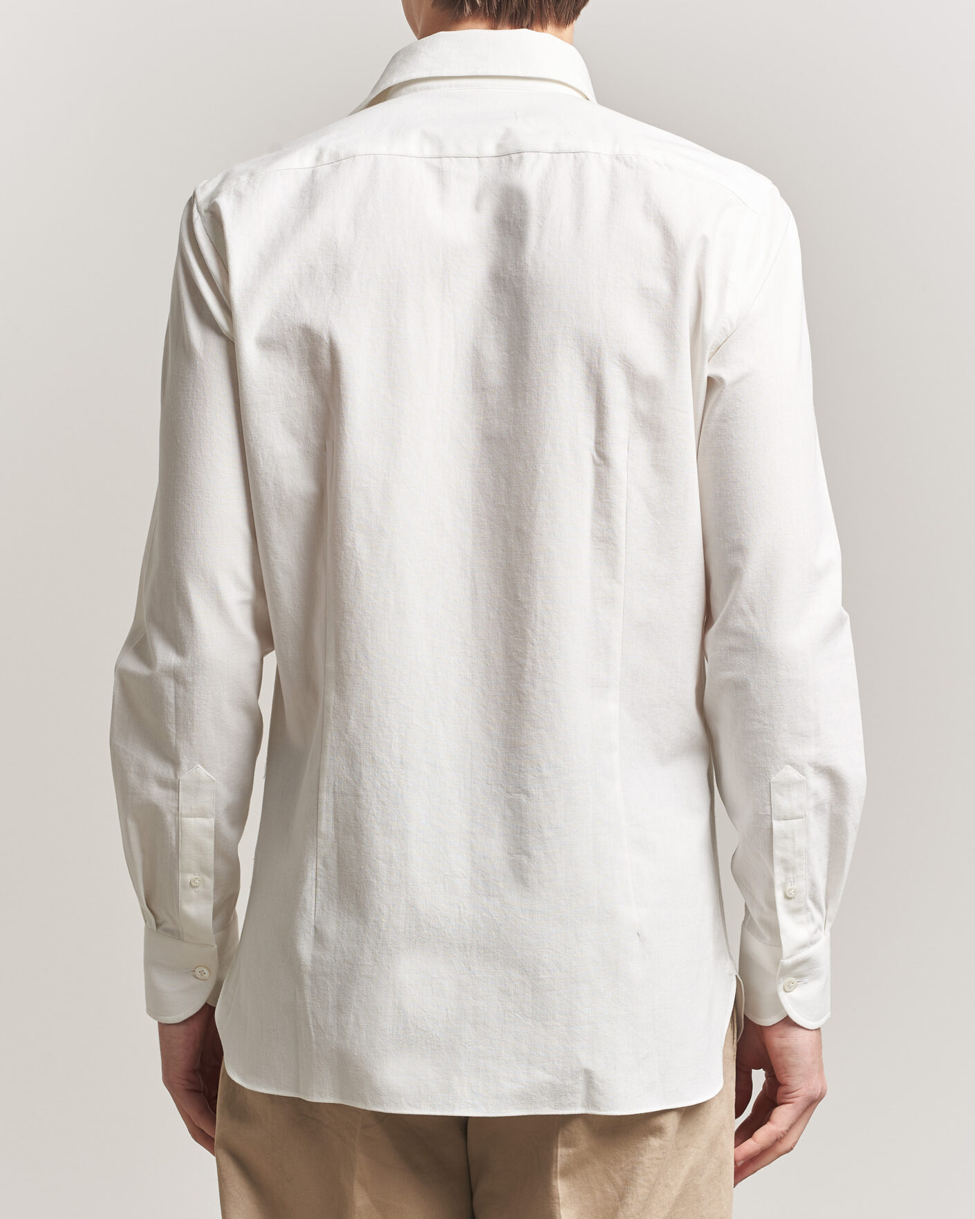 Hombres | Camisas | 100Hands | Washed Japanese Denim Shirt Off White