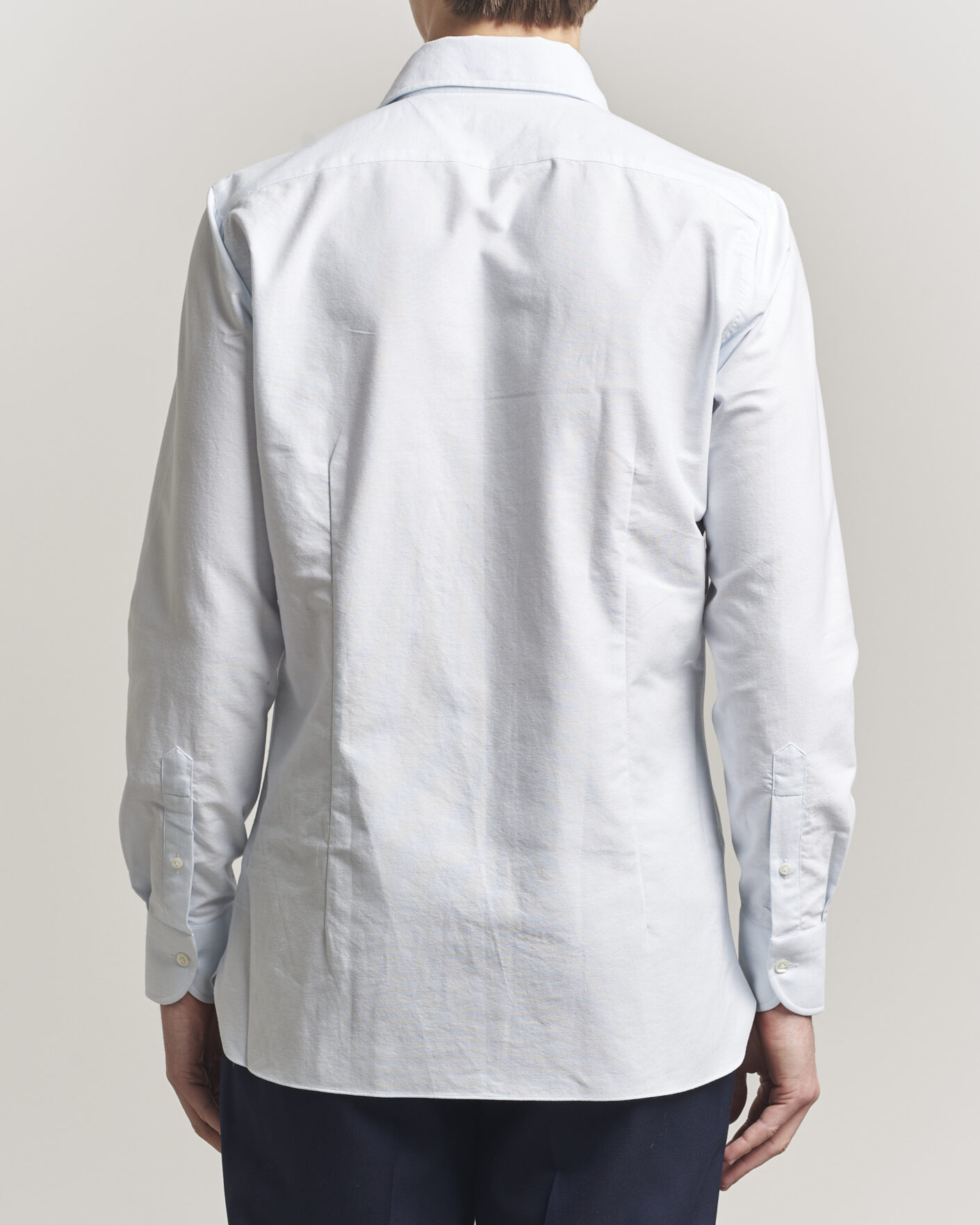 Hombres | Camisas | 100Hands | Washed Oxford Shirt Light Blue