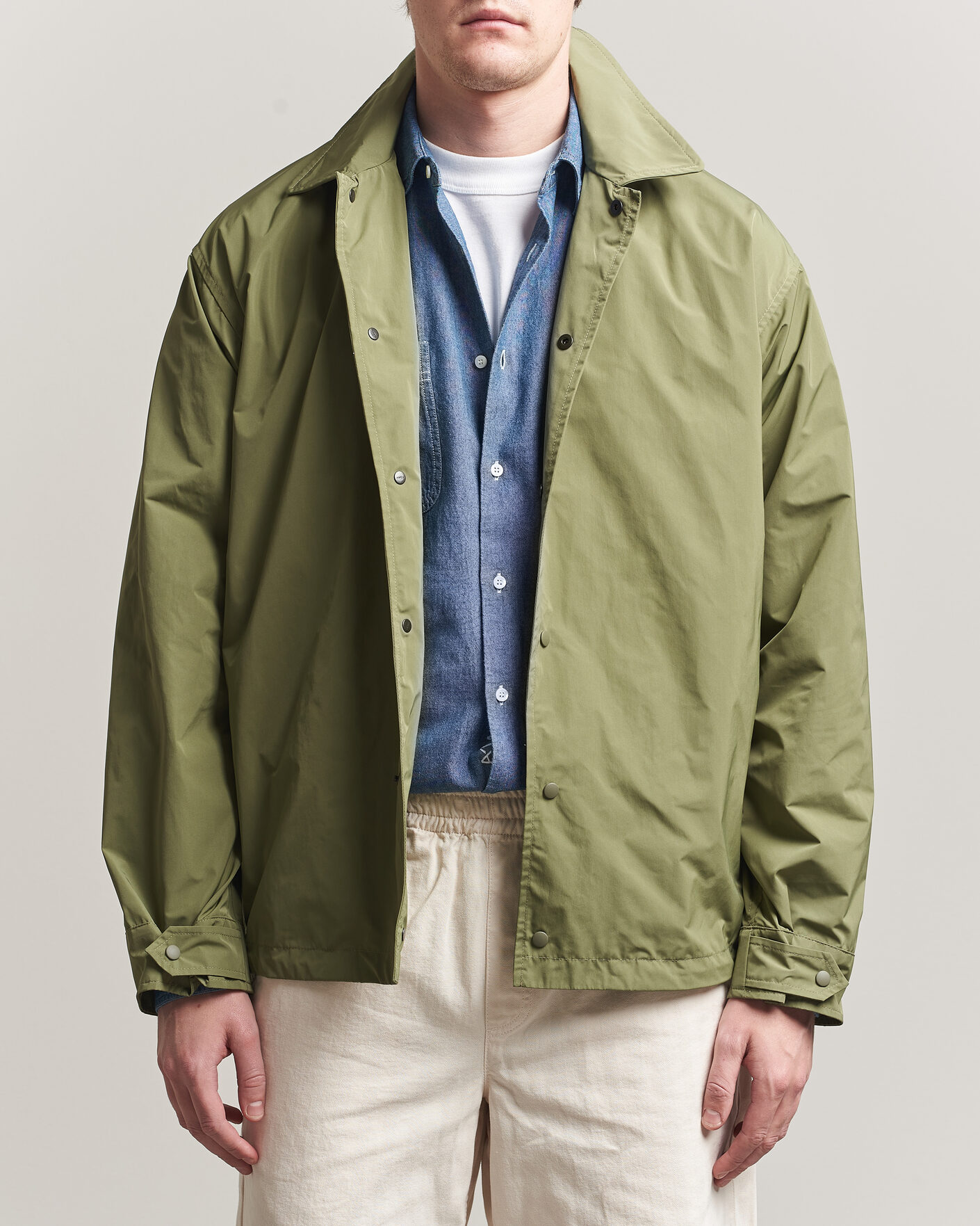 Hombres | Abrigos y chaquetas | Aspesi | Pollard Varsity Jacket Olive