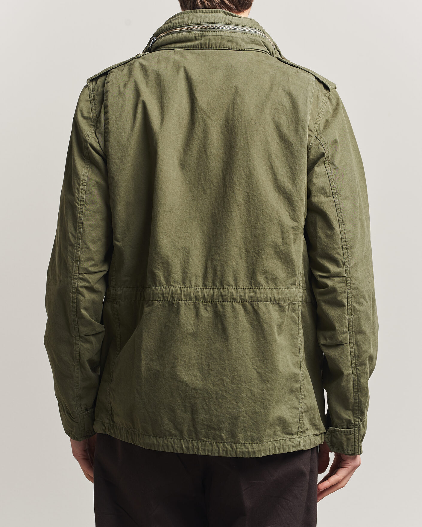 Hombres | Abrigos y chaquetas | Aspesi | Washed Cotton Field Jacket Military