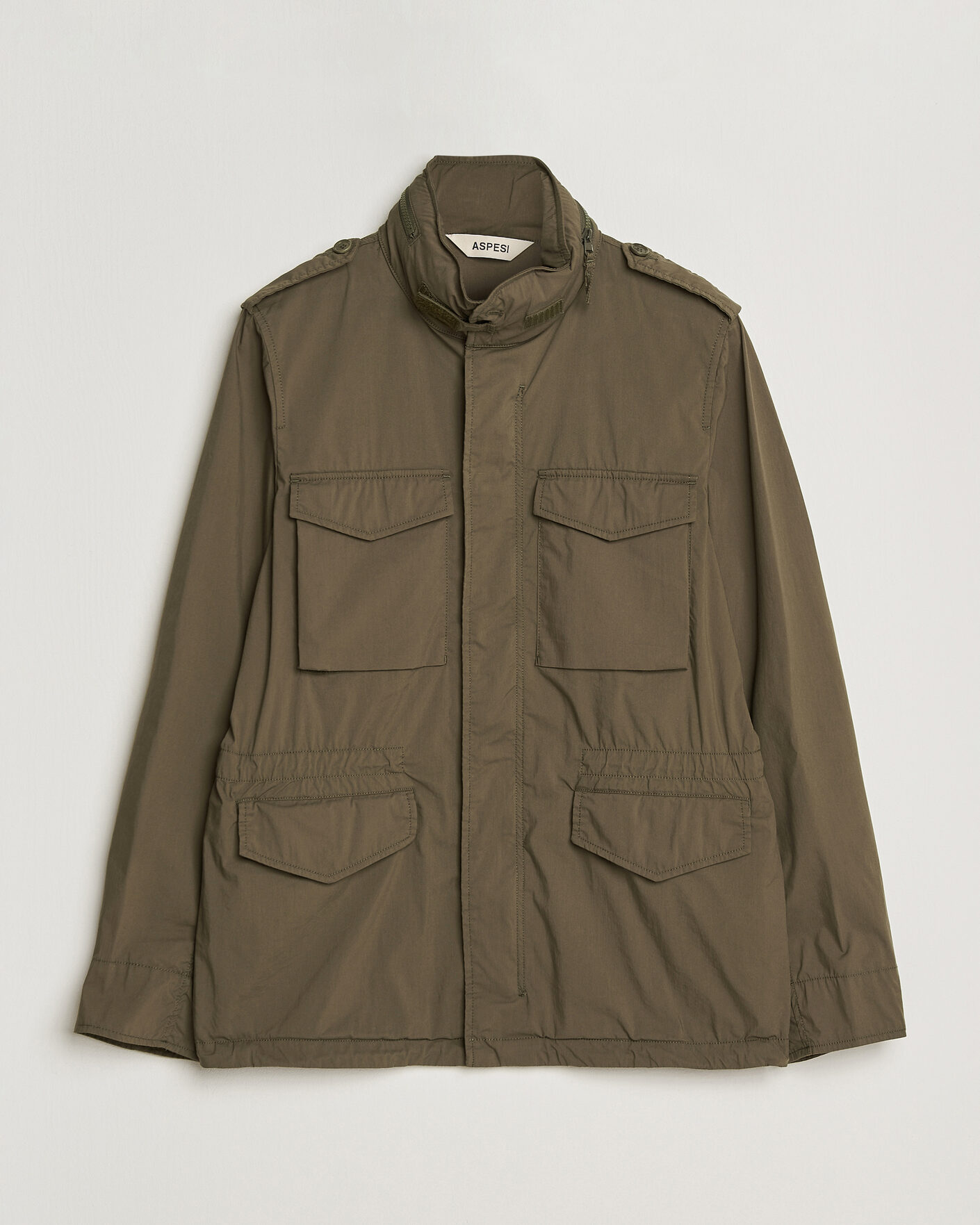 Hombres | Abrigos y chaquetas | Aspesi | Lightweight Cotton Field Jacket Military