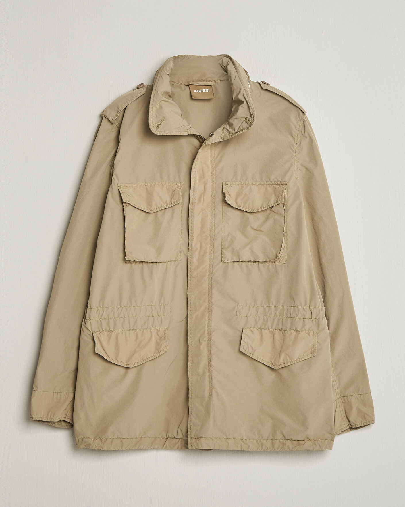 Hombres | Abrigos y chaquetas | Aspesi | Garment Dyed Field Jacket Sand