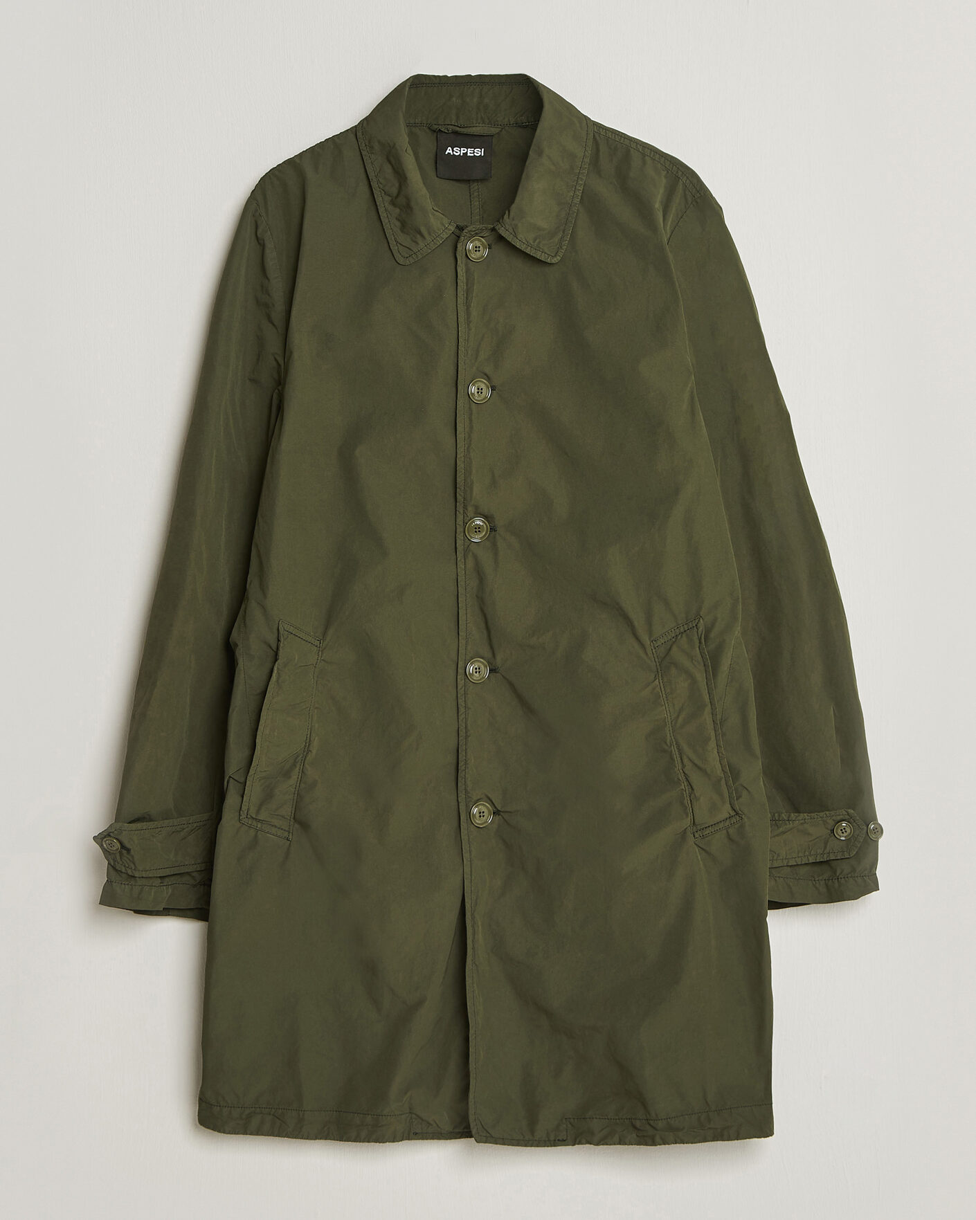 Hombres | Abrigos y chaquetas | Aspesi | Garment Dyed Lemon Coat Military