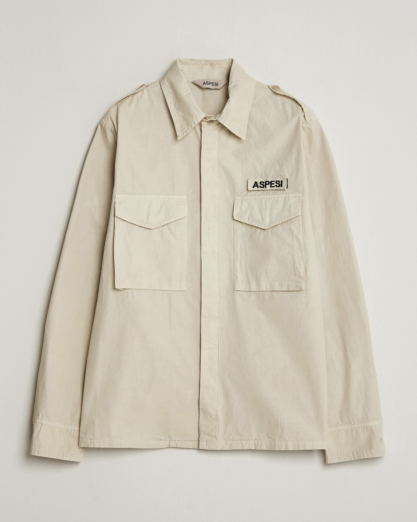 Hombres | Abrigos y chaquetas | Aspesi | Cotton Field Shirt Sand