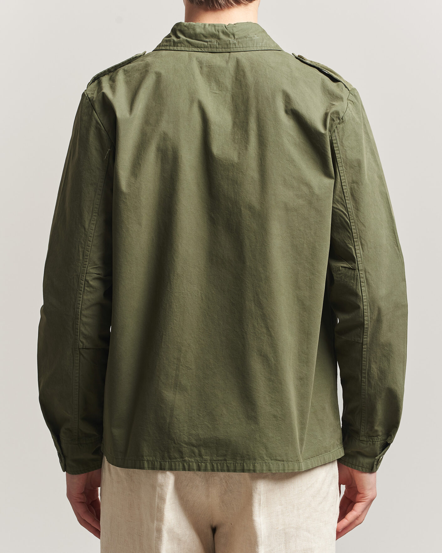 Hombres | Abrigos y chaquetas | Aspesi | Cotton Field Shirt Olive